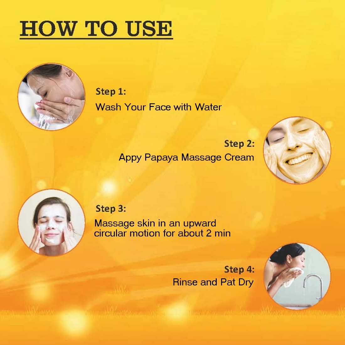 Lilium Papaya Face & Body Massage Cream - 250gm | Natural Papaya Extract & Wheat Germ Oil | Paraben-Free Skin Renewal for Radiance & Softness | All Skin Types | Perfect for Daily Moisturizing & Spa Treatments