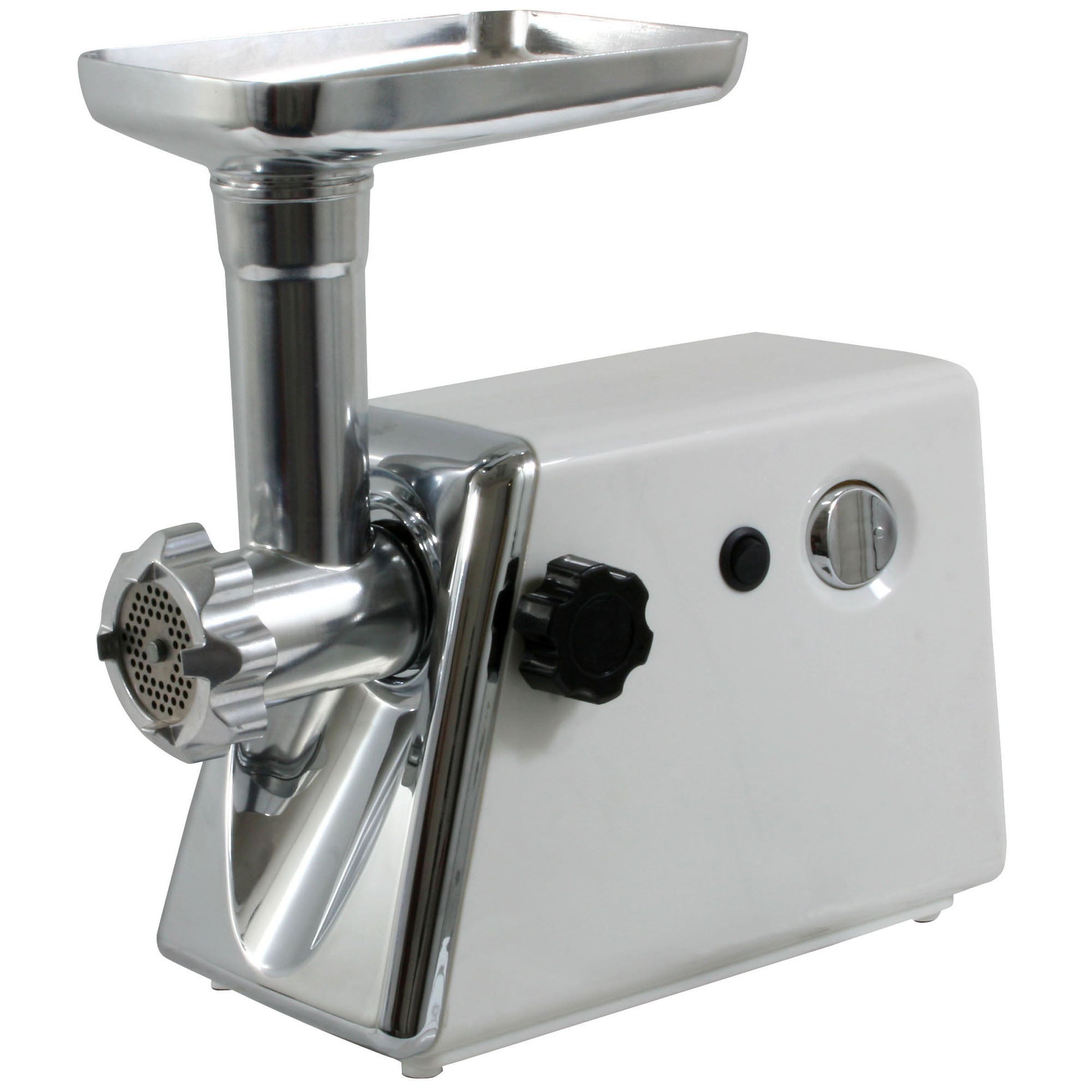 Sportsman MEG300 3/4HP 350W Electric Meat Grinder - Heavy Duty Kitchen Appliance with 3 Stainless Steel Cutting Plates (Fine, Medium, Coarse) for Home Butchering, Sausage Making & Food Prep | Perfect for Burgers, Pet Food & Game Processing