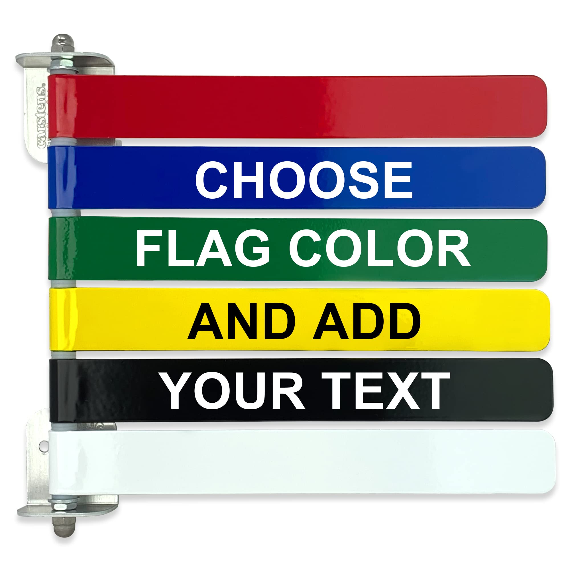 Custom Color Exam Room Status & Signal Flags - Personalized Text for Hospitals, Clinics & Medical Offices - Perfect for Patient Communication & Workflow Efficiency