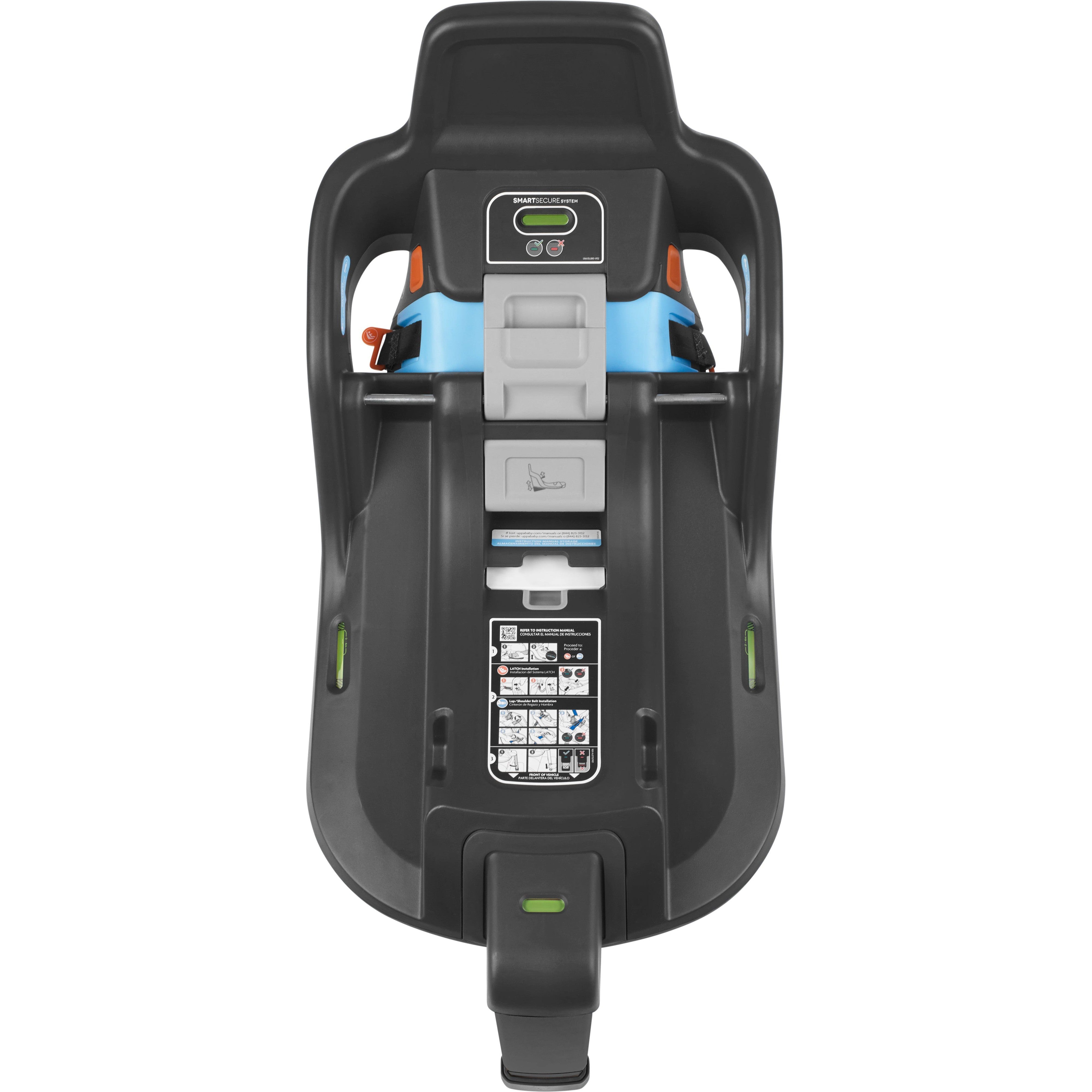 UPPAbaby Aria Infant Car Seat with Extra Base - Lightweight & Safe Baby Car Carrier for Newborns to 35 lbs - Perfect for Travel, Daily Commute & Family Outings