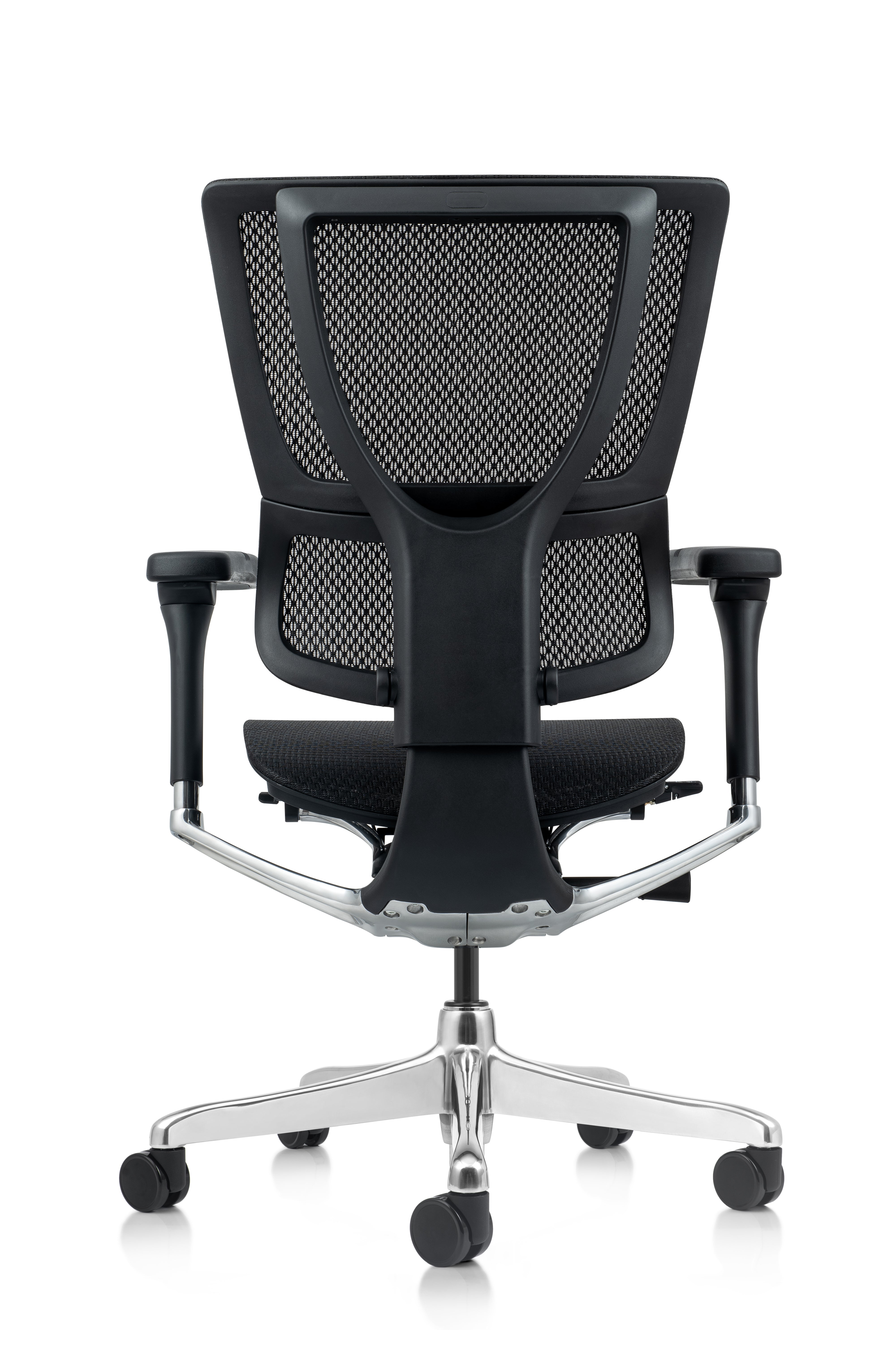 ERGOHUMAN XTREME Ergonomic Office Chair - Black Mesh High Back Executive Chair with Lumbar Support | Perfect for Home Office, Gaming & Workspace Comfort