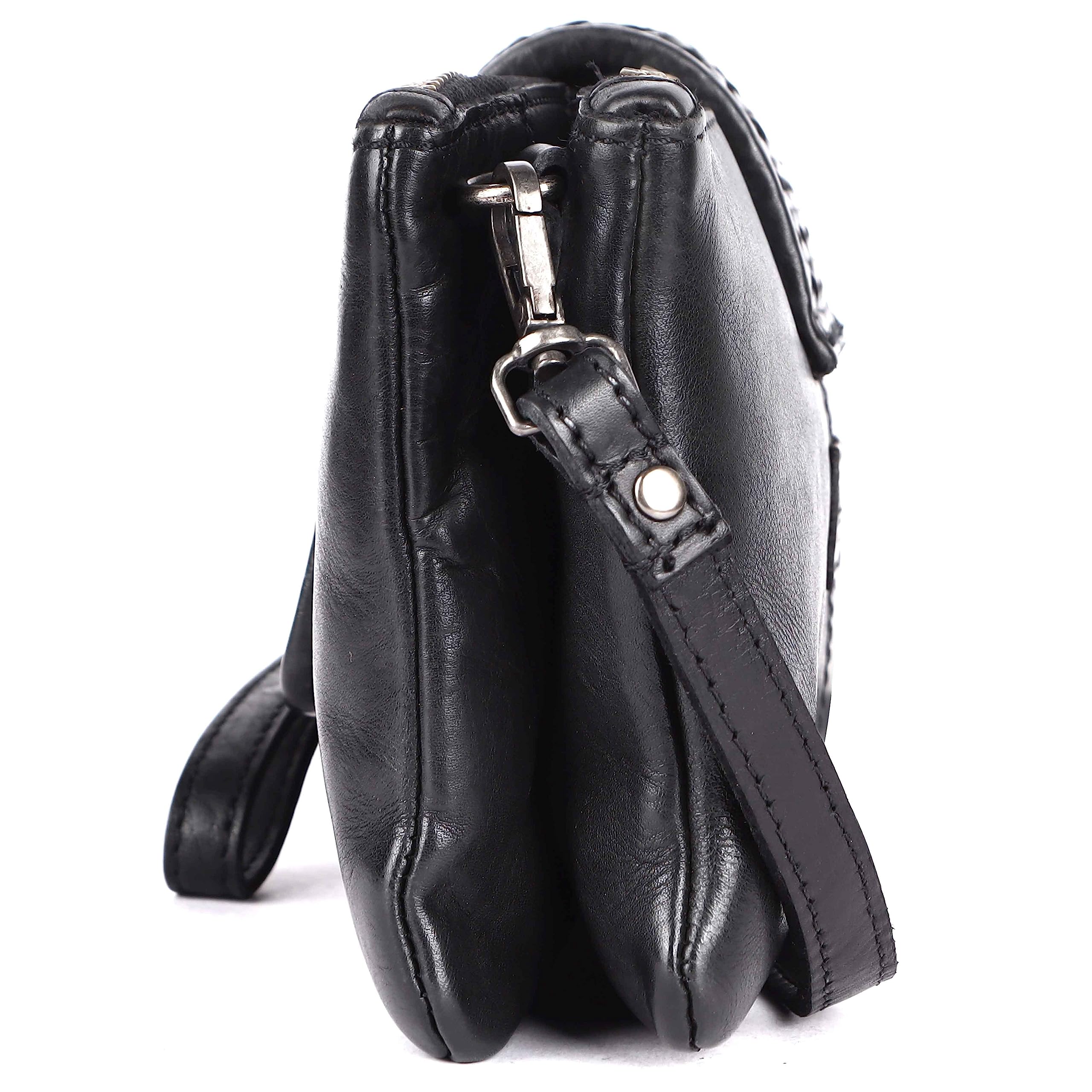 Genuine Leather Crossbody Sling Bag for Women - Adjustable Strap Fashion Shoulder Bag, Perfect for Work, Travel & Everyday Use
