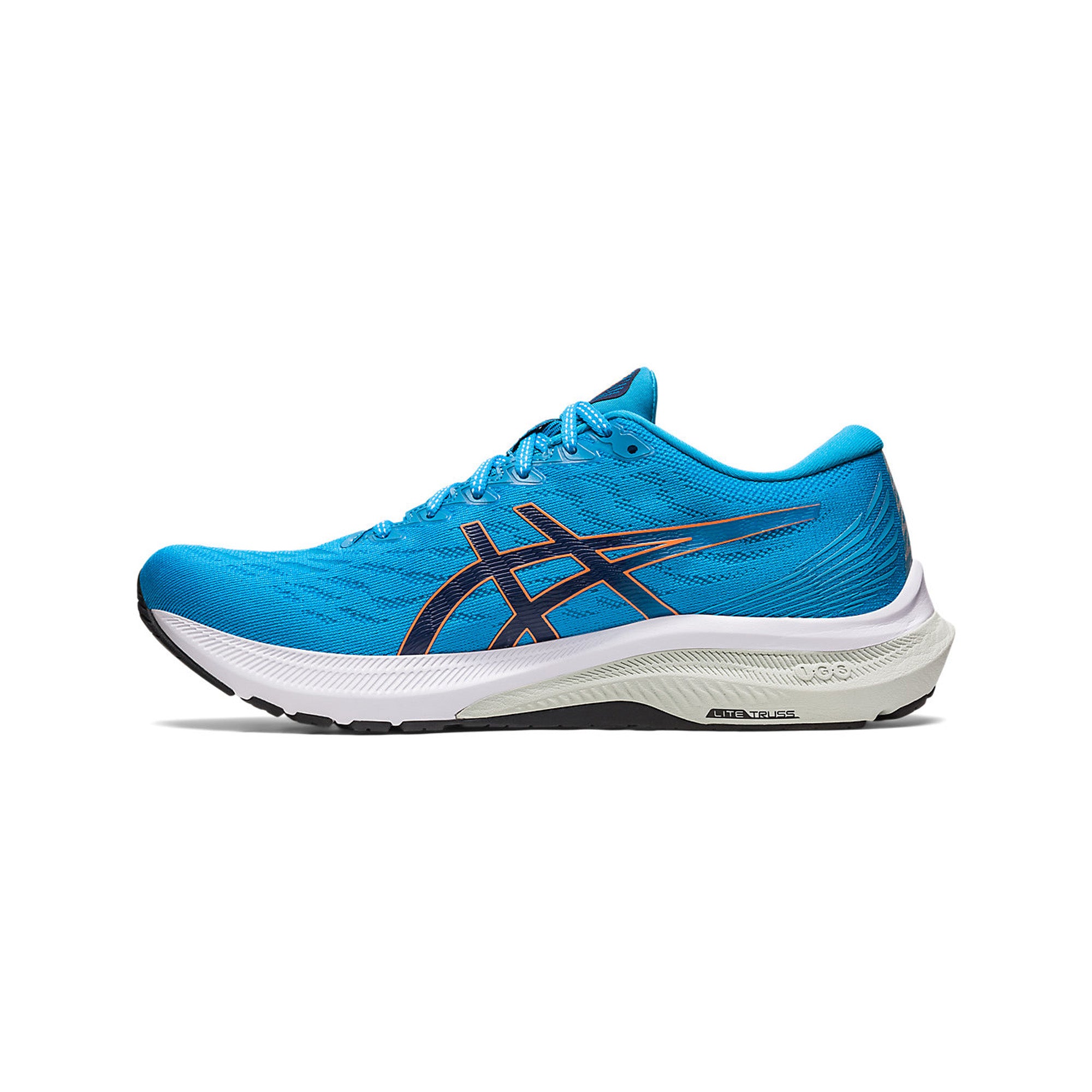 ASICS GT 2000 11 Running Shoes for Men - Island Blue/Indigo Blue - Lightweight Cushioned Sneakers for Road Running, Jogging & Gym Workouts