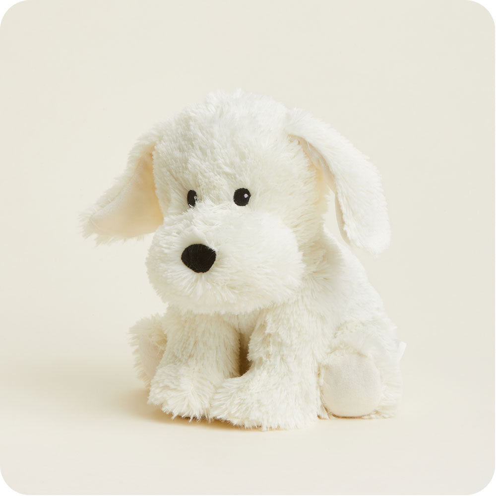 Yellow Labrador Warmies Microwaveable Plush Toy - Soft & Cozy Heating Pad for Kids & Adults - Perfect for Relaxation, Stress Relief & Comfort at Home or Office
