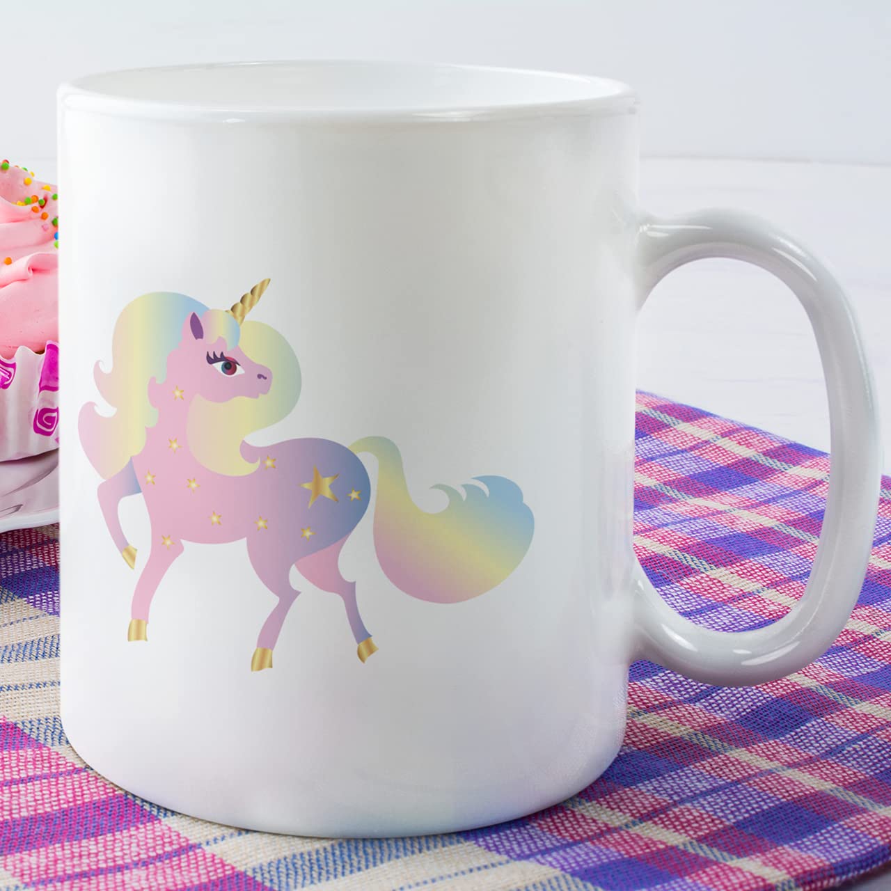 4-in-1 Swing Design Mug Press for Sublimation - Heat Transfer for Cups, Bottles & Tumblers - Includes Design Cards - Turquoise Color - Perfect for DIY Crafts & Small Business Gifts