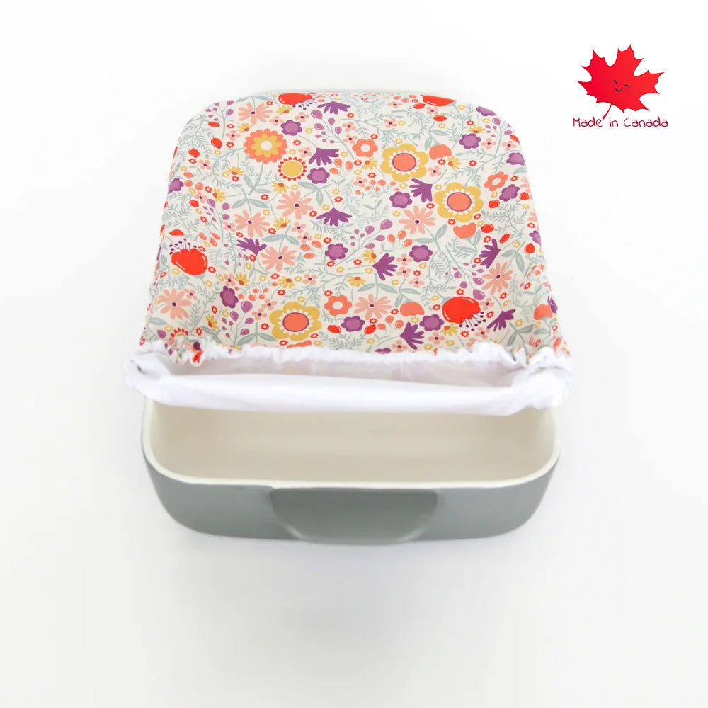 Colibri Wild Flowers Casserole Covers - Heat-Resistant Stovetop & Oven Safe Lids for Dutch Ovens & Pots - Perfect for Baking, Roasting & Slow Cooking