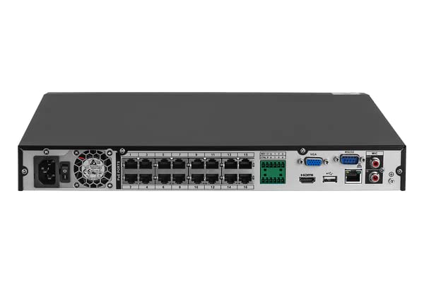 Lorex 4K 16 Channel Wired & Wireless Security Camera System with 3TB NVR - Remote Viewing, Local Storage, No Monthly Fees - Ideal for Home & Business Surveillance (Indoor/Outdoor Use)