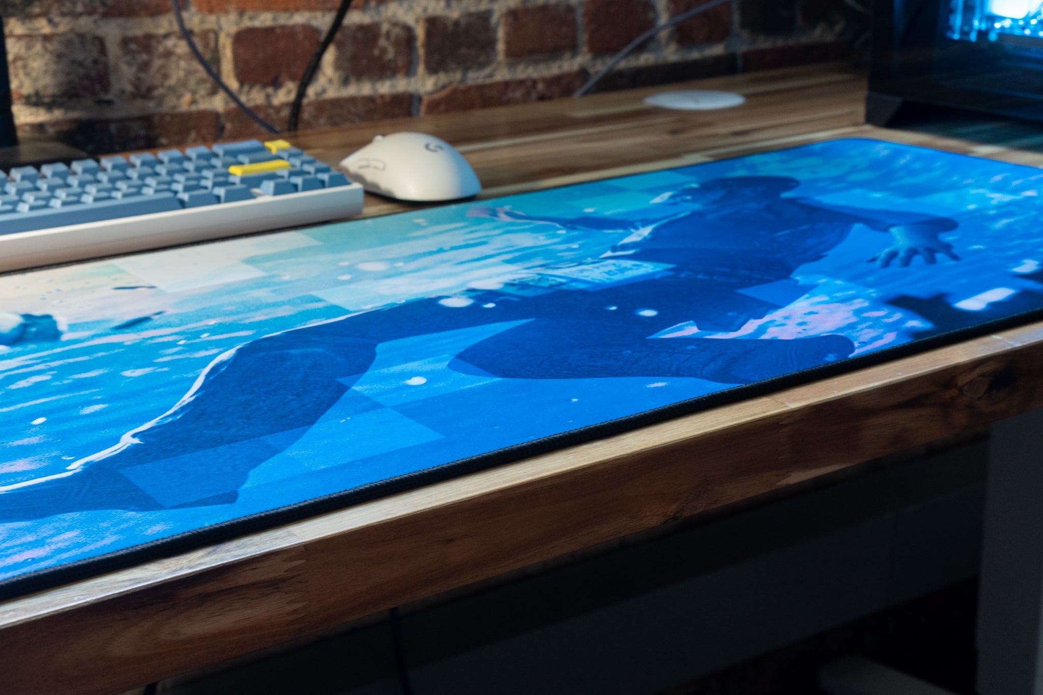 Rust XL Gaming Mouse Pad - Limited Edition Motion Content Creator Collaboration - Perfect for Esports, Streaming & Office Work