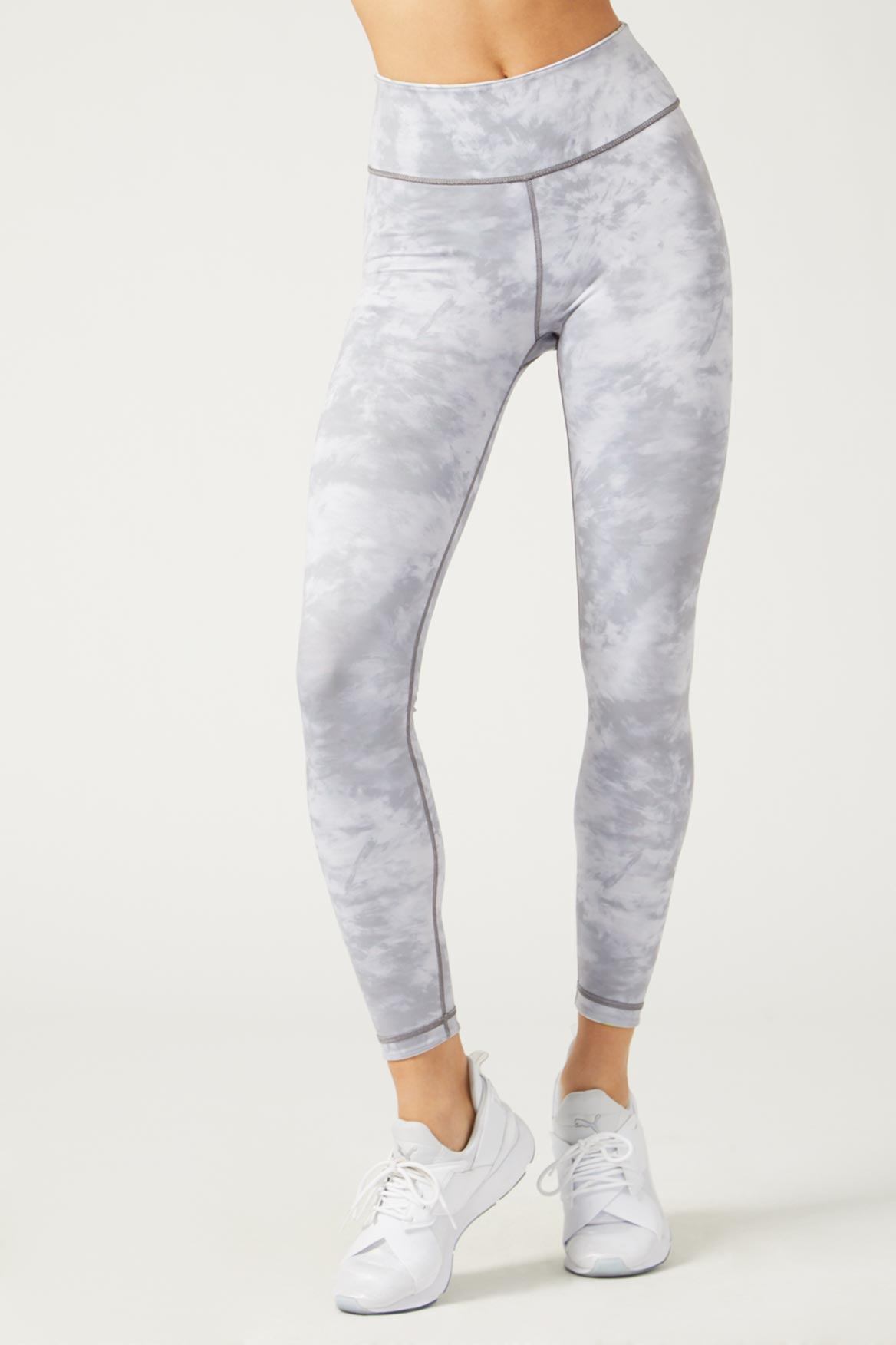 High Waist Reversible Leggings - Zebra Print & White - Comfortable Workout Yoga Pants for Women - Perfect for Gym, Running, Lounge & Everyday Wear