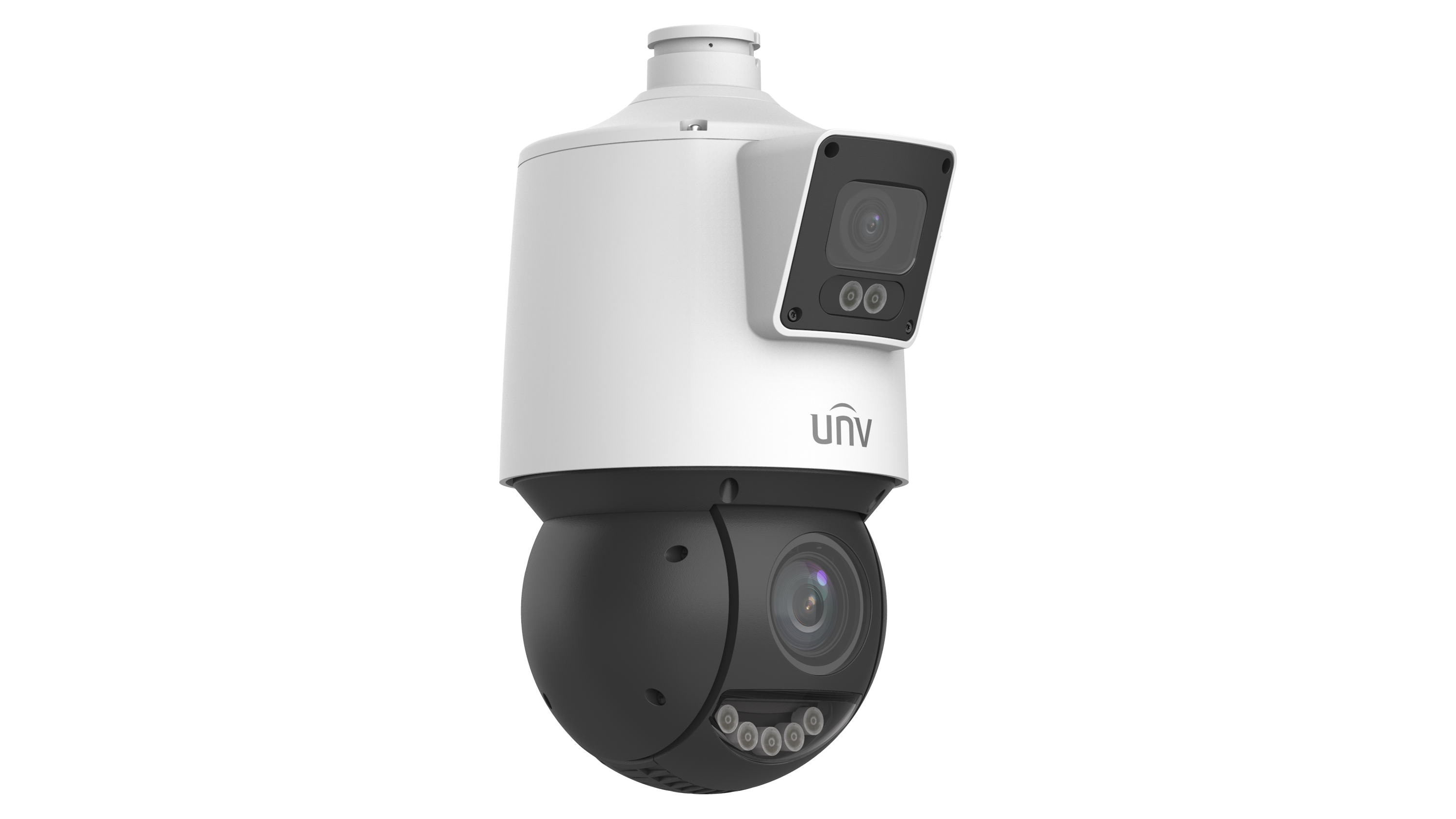 Uniview IPC94144SFW X25 F40C 4MP+4MP Lighthunter Dual Lens Network PTZ Security Camera - Indoor/Outdoor Surveillance for Home, Office & Business Security Monitoring