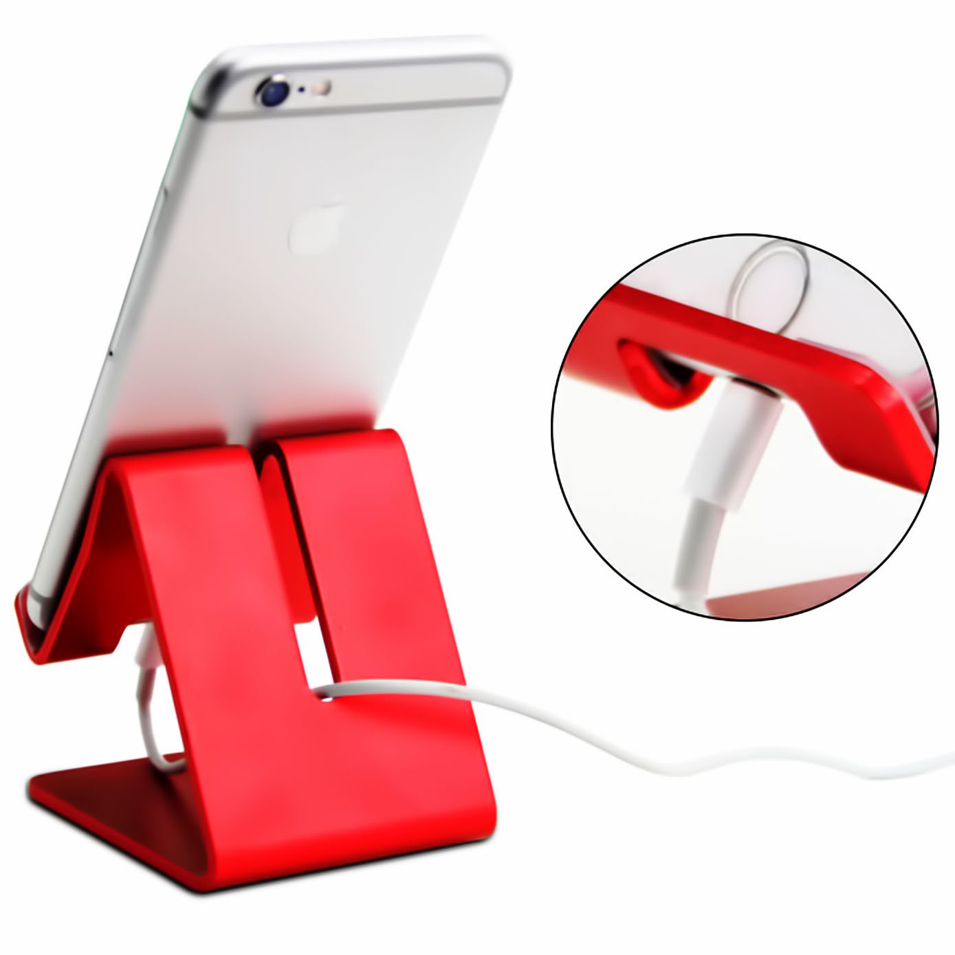 Aluminum Phone & Tablet Stand for iPhone, iPad (Up to 10.1