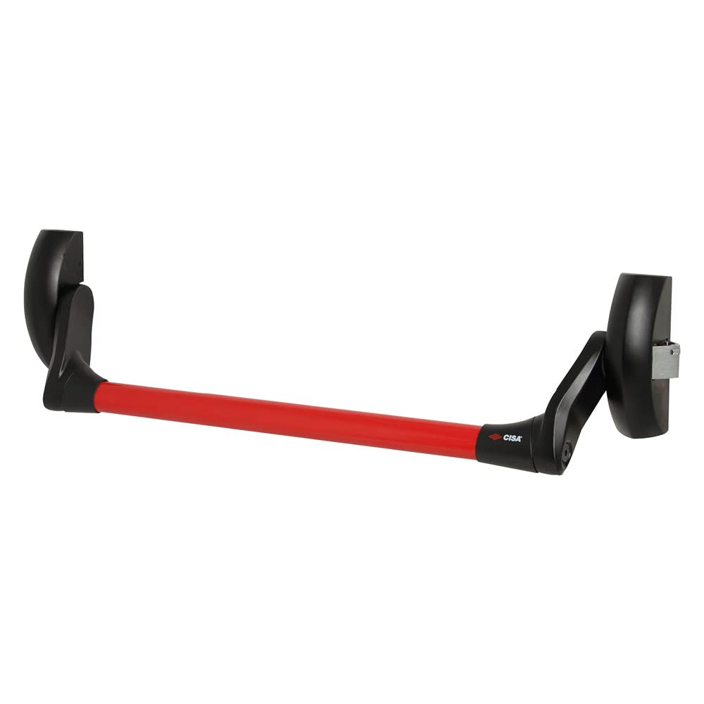 Cisa 59001.10 Panic Exit Lock - Black Keyed Door Lock for Emergency Exit Doors | Commercial Buildings, Schools & Fire Safety Compliance
