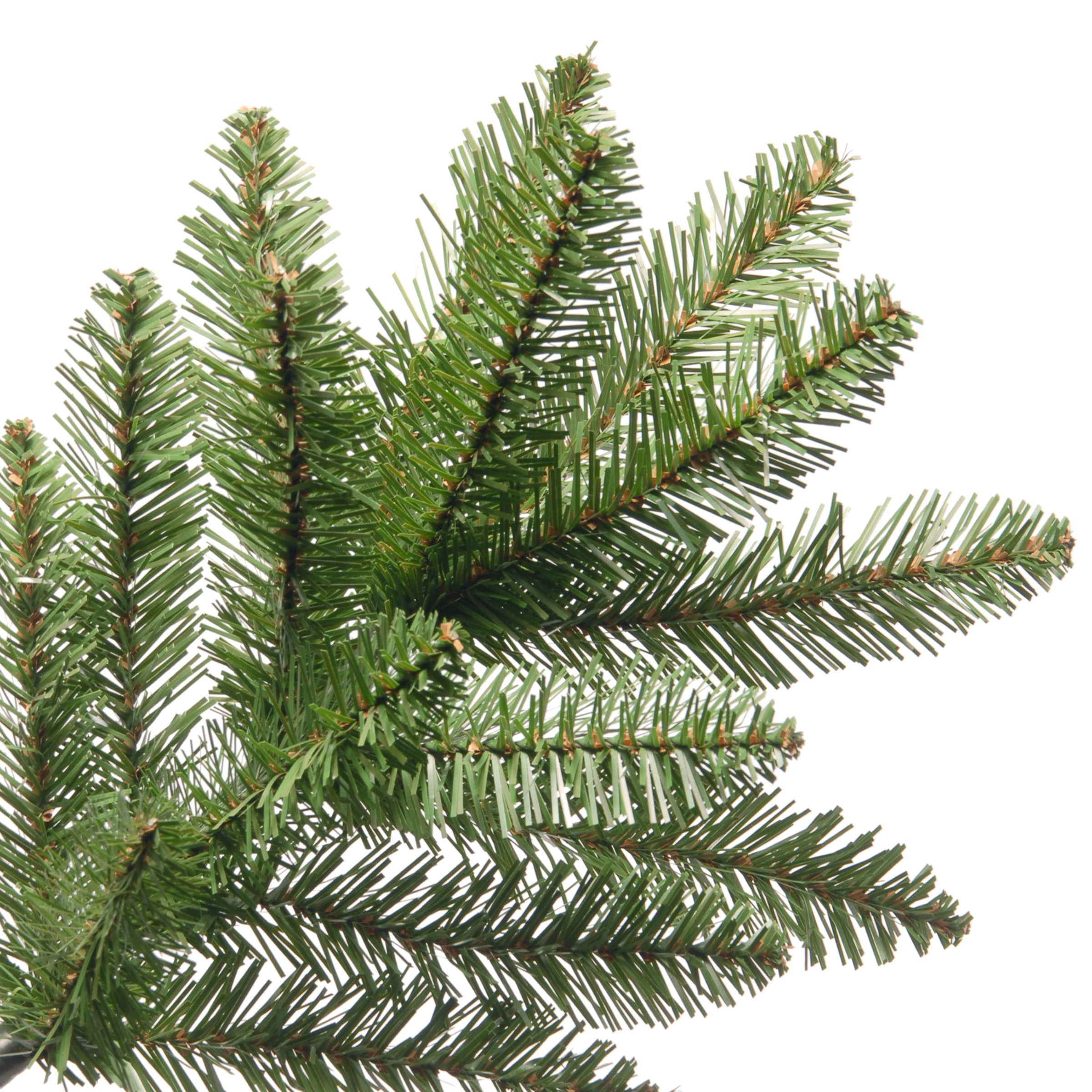 7 ft. Kingswood Fir Pencil Christmas Tree - Slim Artificial Holiday Tree for Small Spaces, Home & Office Decor