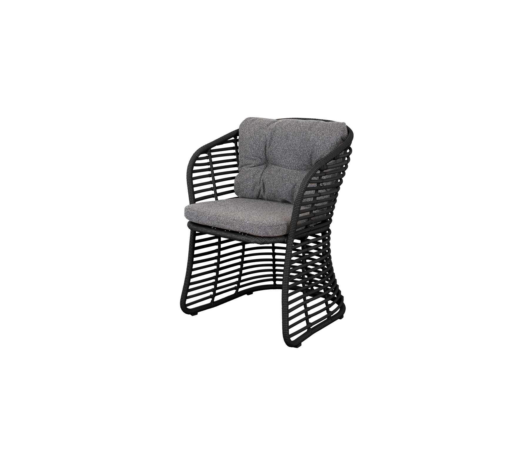 Hanging Basket Chair - Wicker Egg Swing Chair for Indoor & Outdoor Use - Perfect for Patio, Garden, Balcony, and Relaxation