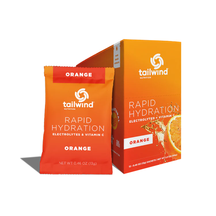 Tailwind Rapid Rehydration Powder - Electrolyte Drink Mix for Endurance Athletes & Runners - Single Serving Pack - Ideal for Marathon, Cycling & Workout Recovery