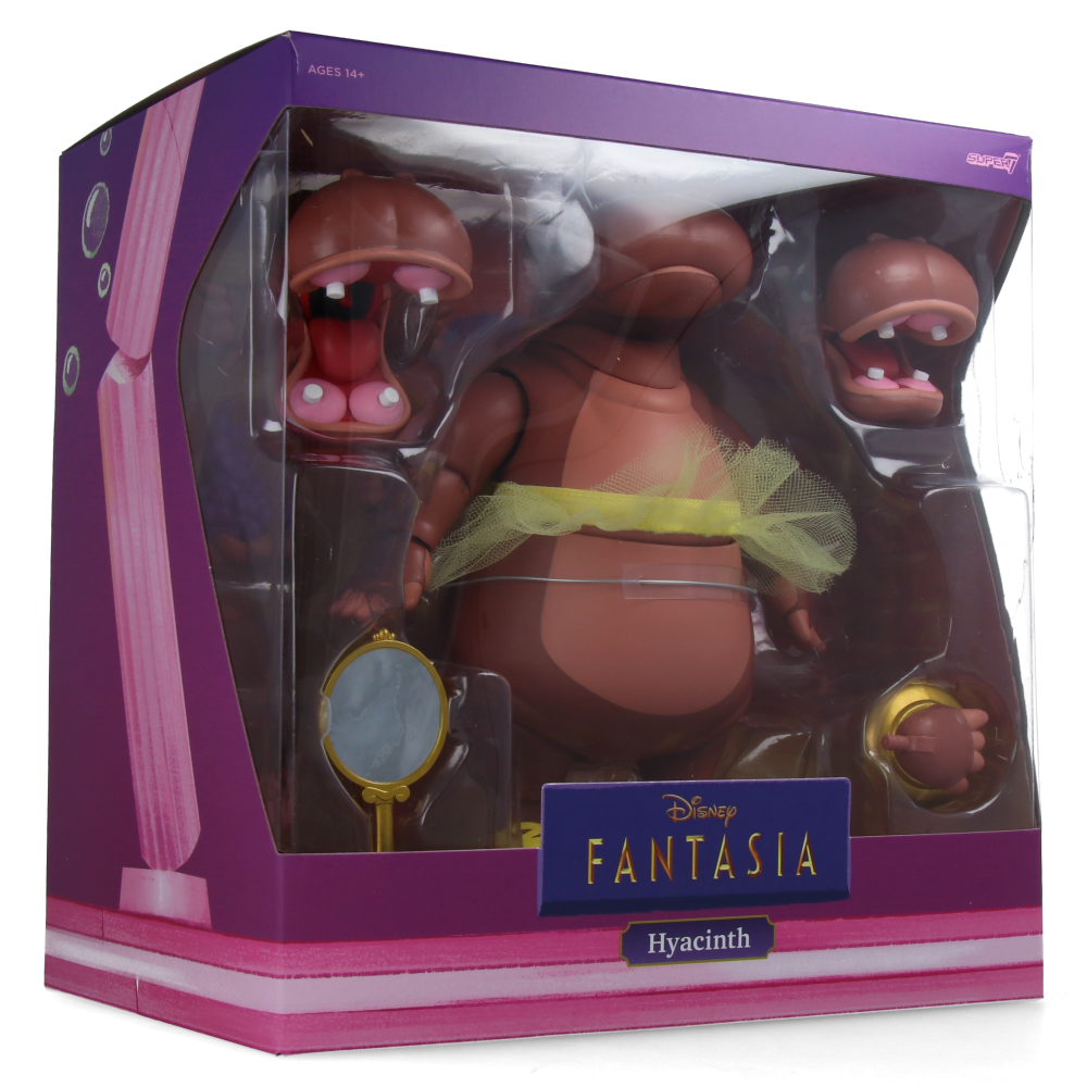 Disney Fantasia Hyacinth Hippo Collectible Figurine - Ultimate Edition for Disney Fans & Collectors - Perfect for Home Decor, Gift Giving, and Disney Memorabilia Displays