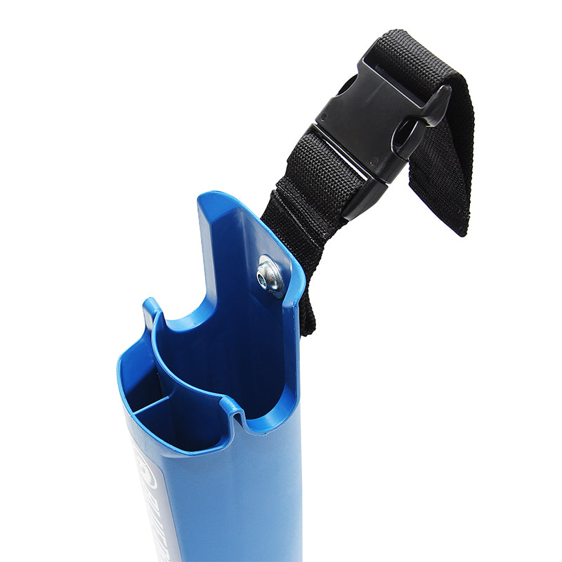 Blue Dragon Belt Bucket with Clip - Portable Storage for Tools, Fishing Gear & Outdoor Accessories - Perfect for Hiking, Camping & DIY Projects