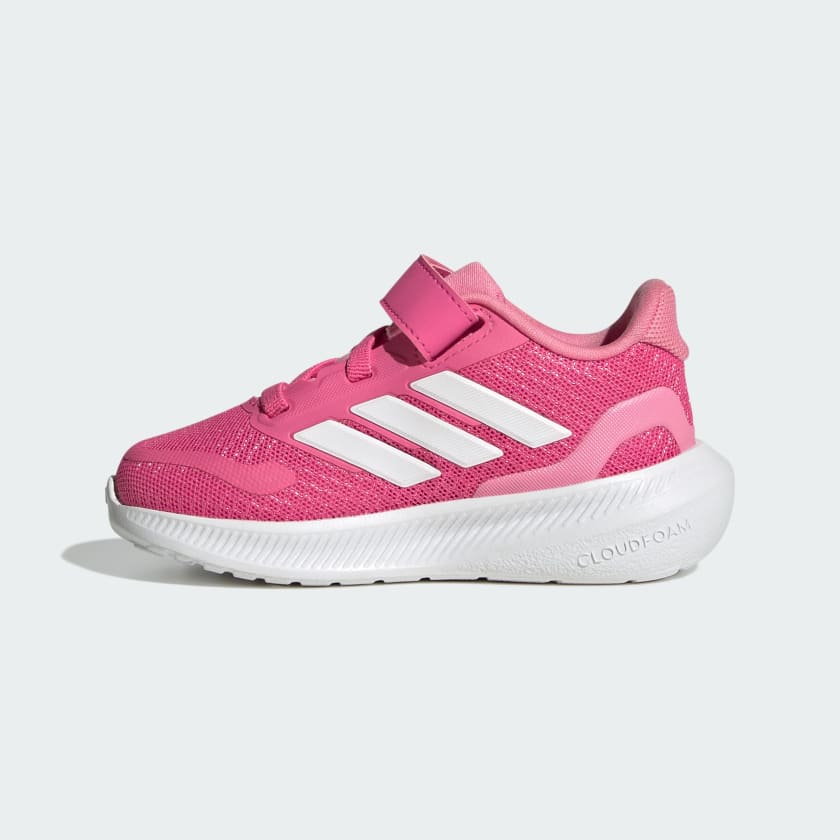 Adidas Kids Runfalcon 5 Running Shoes - Magenta/White | Lightweight & Comfortable for School, Sports & Daily Play