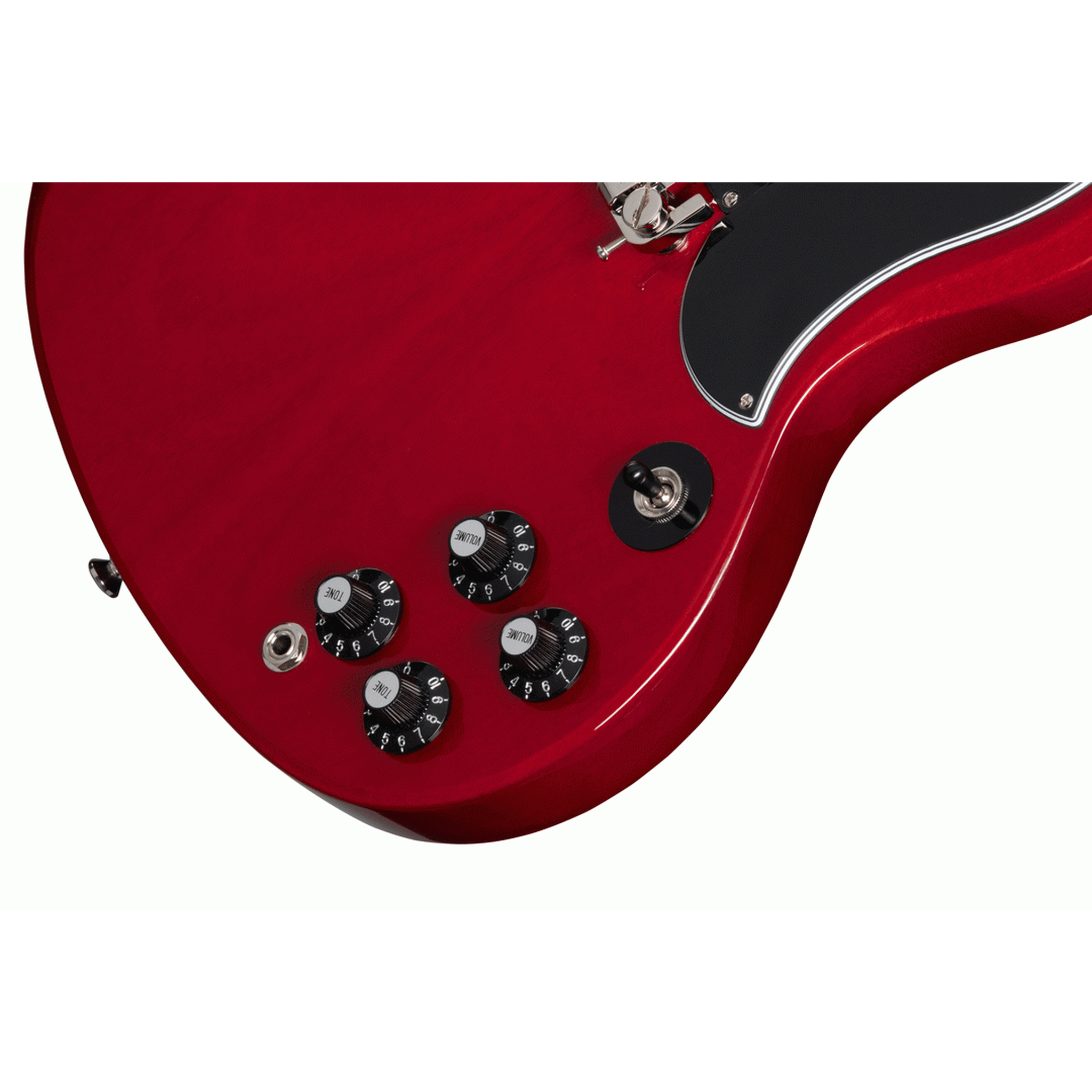 Epiphone Tony Iommi SG Special Electric Guitar with Hard Case - Vintage Cherry Finish | Perfect for Rock, Metal & Stage Performances