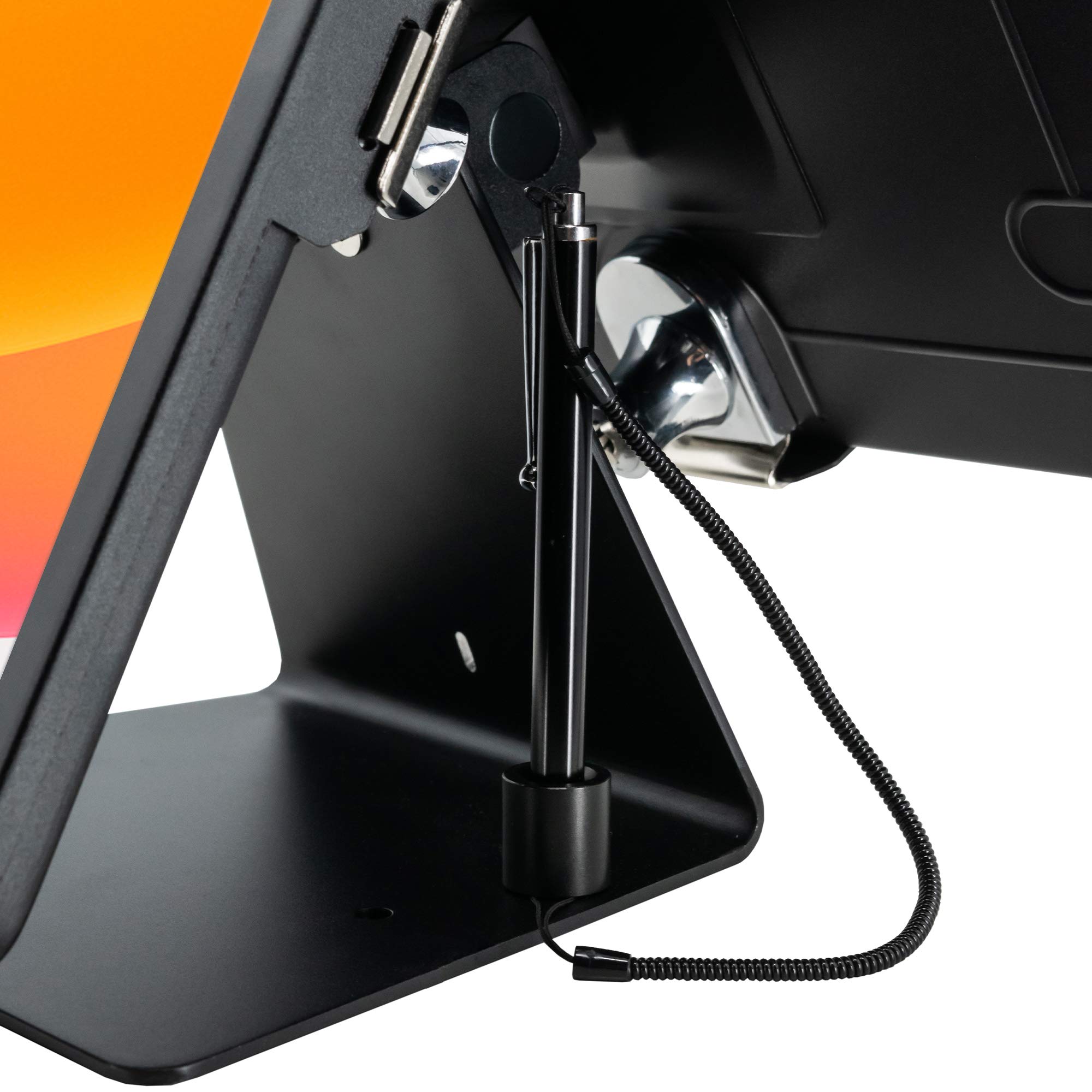 Dual Tablet Kiosk Stand - Secure 2-Tablet Holder for iPad 7th/8th/9th Gen, iPad Air 3 & iPad Pro | Heavy Duty Black Enclosure | Perfect for Retail Stores, Hotels & Self-Service Kiosks (PAD-DSTB10)