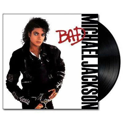 Michael Jackson BAD Vinyl LP Record - Classic 1987 Album, Limited Edition, Collectible for Music Lovers & DJs - Perfect for Home Listening, Parties & Vinyl Collections