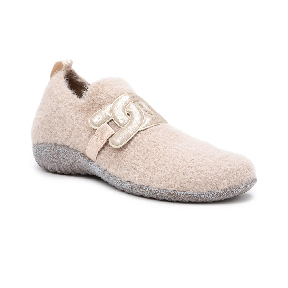 MAUVE TAUPE FUZZY KNIT
