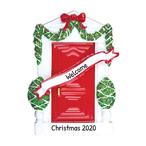 Garnished Red Door
