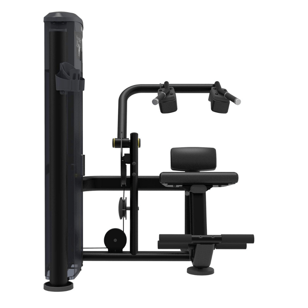 Impulse Abdominal 235lb Stack - Heavy Duty Home Gym Equipment for Core Strength Training | Perfect for Home Workouts, Fitness Enthusiasts & Weight Loss