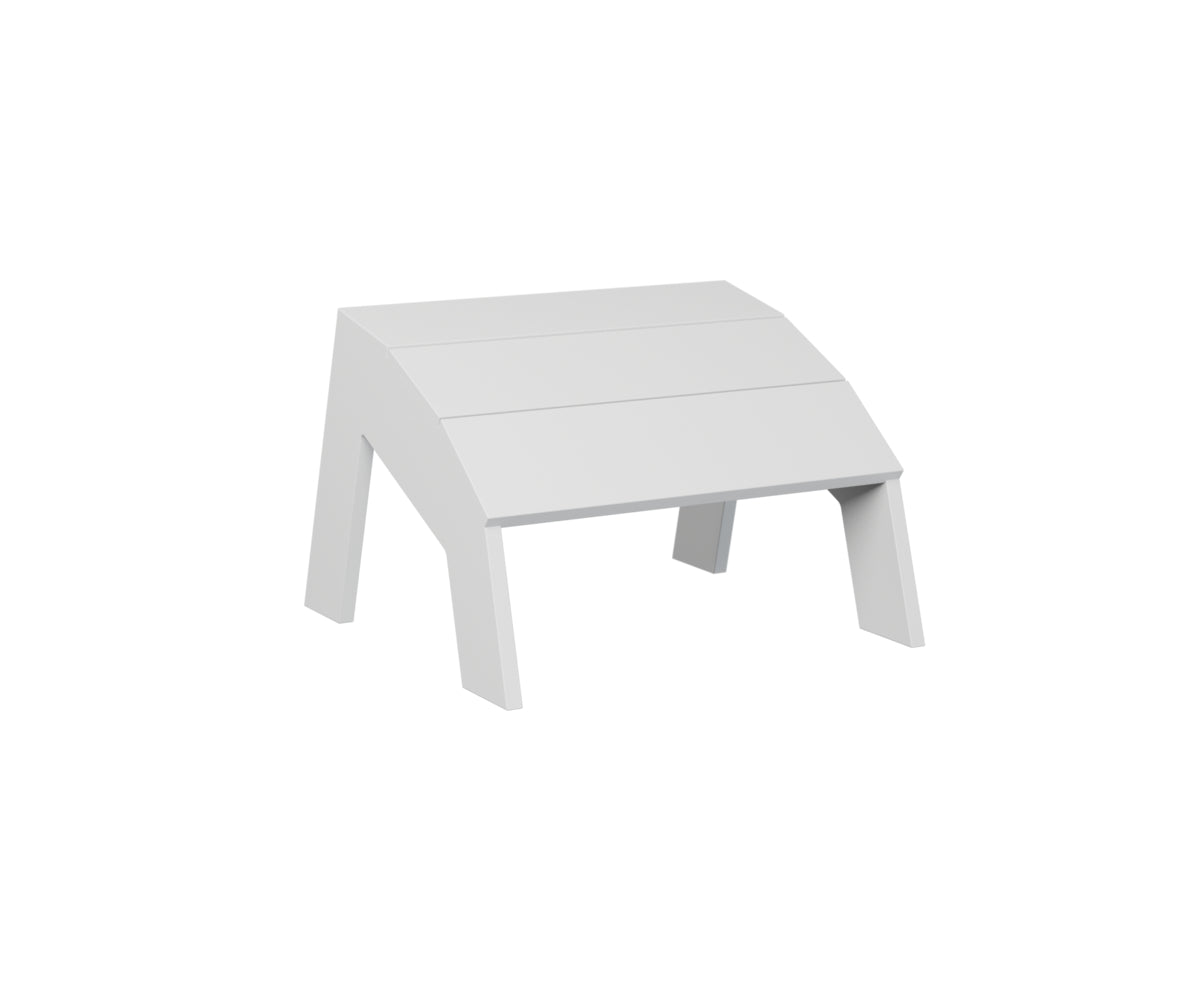 Berlin Gardens Nordic Adirondack Footstool - Outdoor Patio Furniture, Solid Wood Footrest for Garden, Deck & Poolside Relaxation