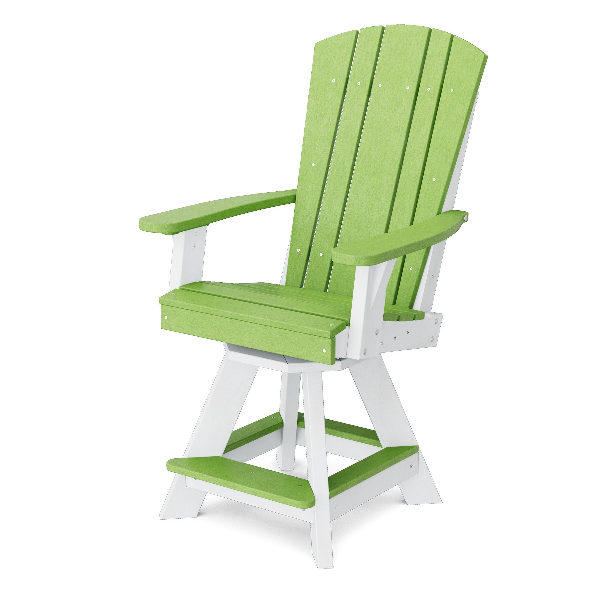Heritage Swivel Balcony Chair - 360° Rotating Outdoor Patio Furniture for Relaxing, Reading & Sunbathing - Perfect for Garden, Poolside & Small Spaces