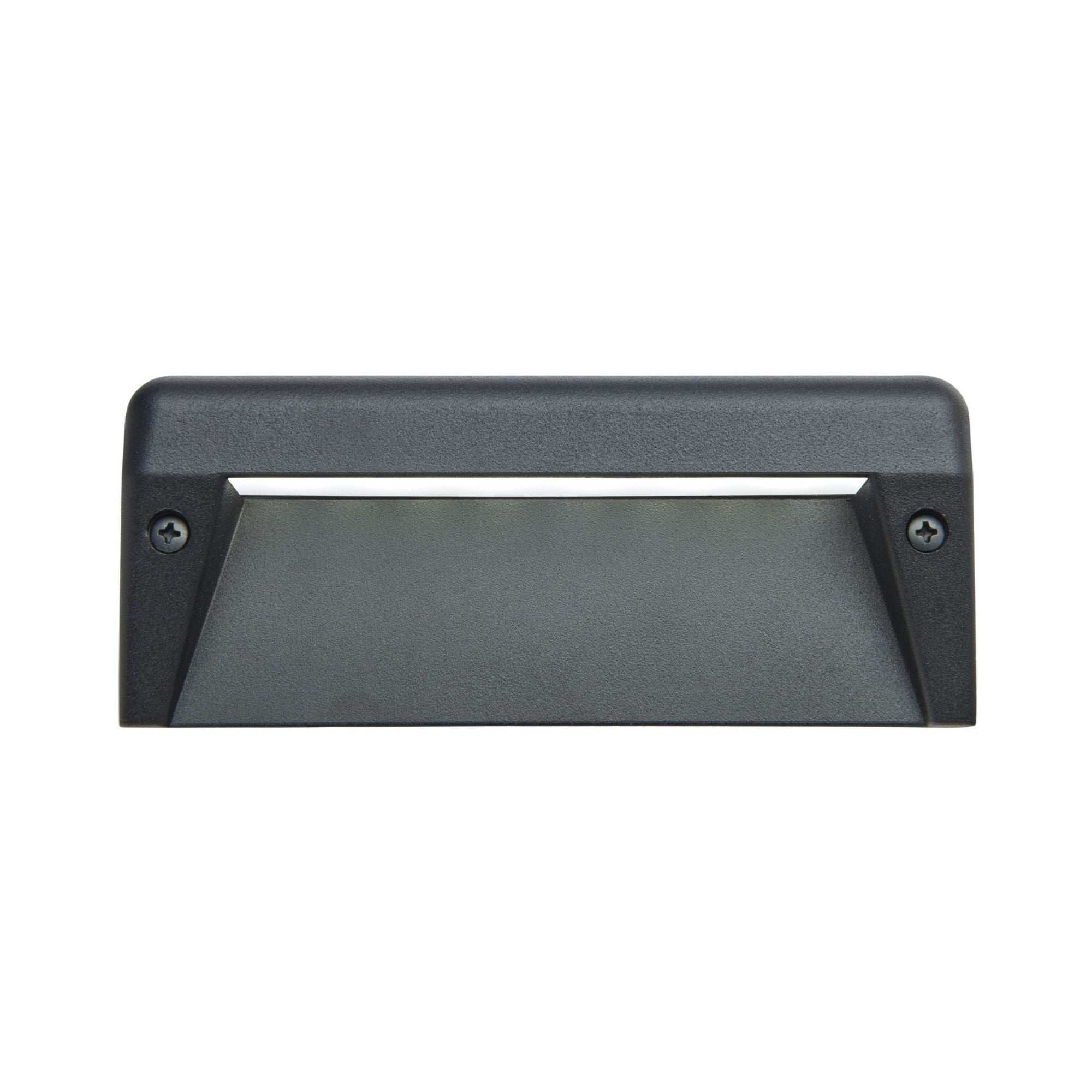 12V 6 LED Surface Mount Step Light 3000K Warm White Textured Black - Perfect for Staircase, Pathway, Deck, and Outdoor Lighting Safety