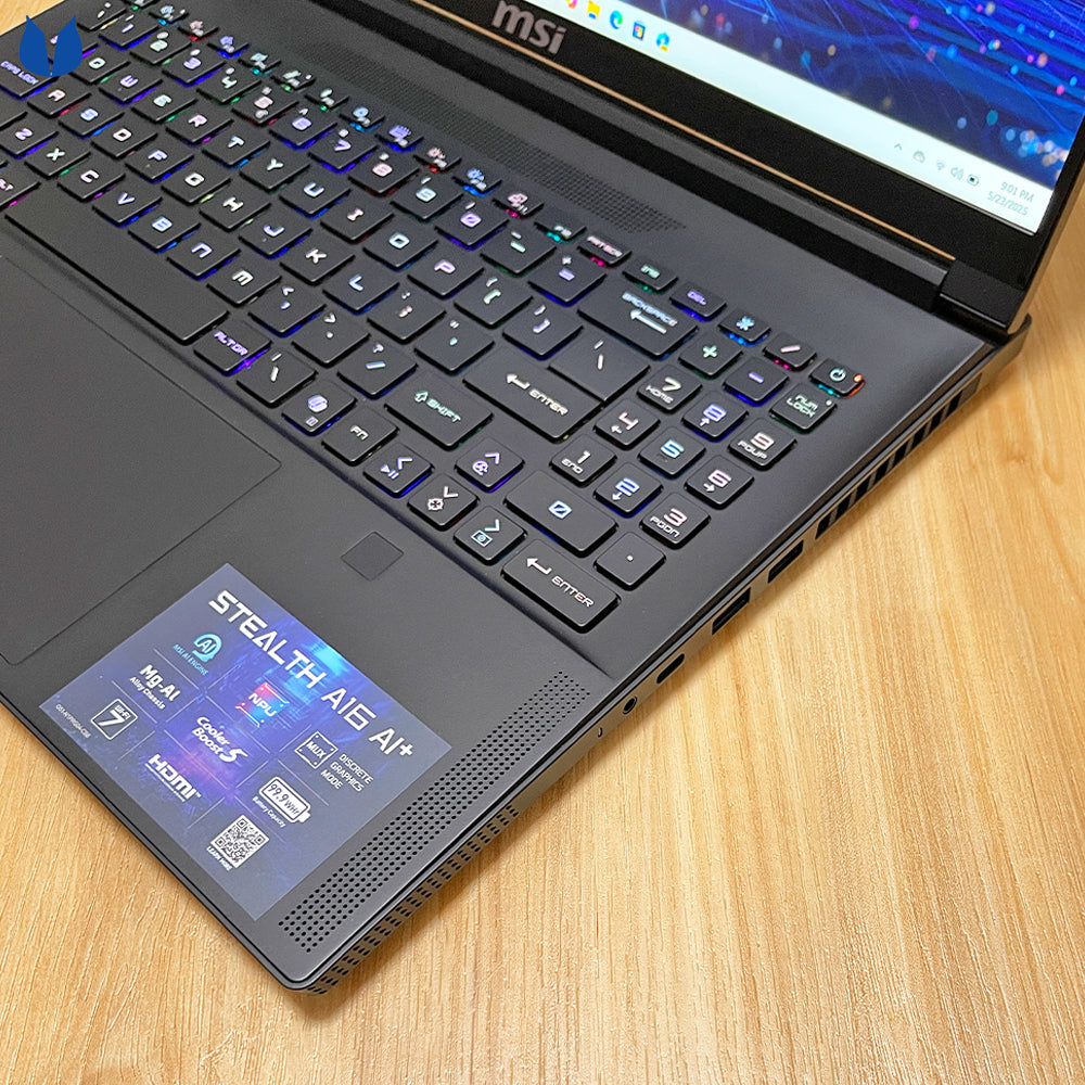 MSI Stealth A16 Gaming Laptop - AMD Ryzen 9 365, NVIDIA RTX 4060, 32GB RAM, 1TB SSD, 16