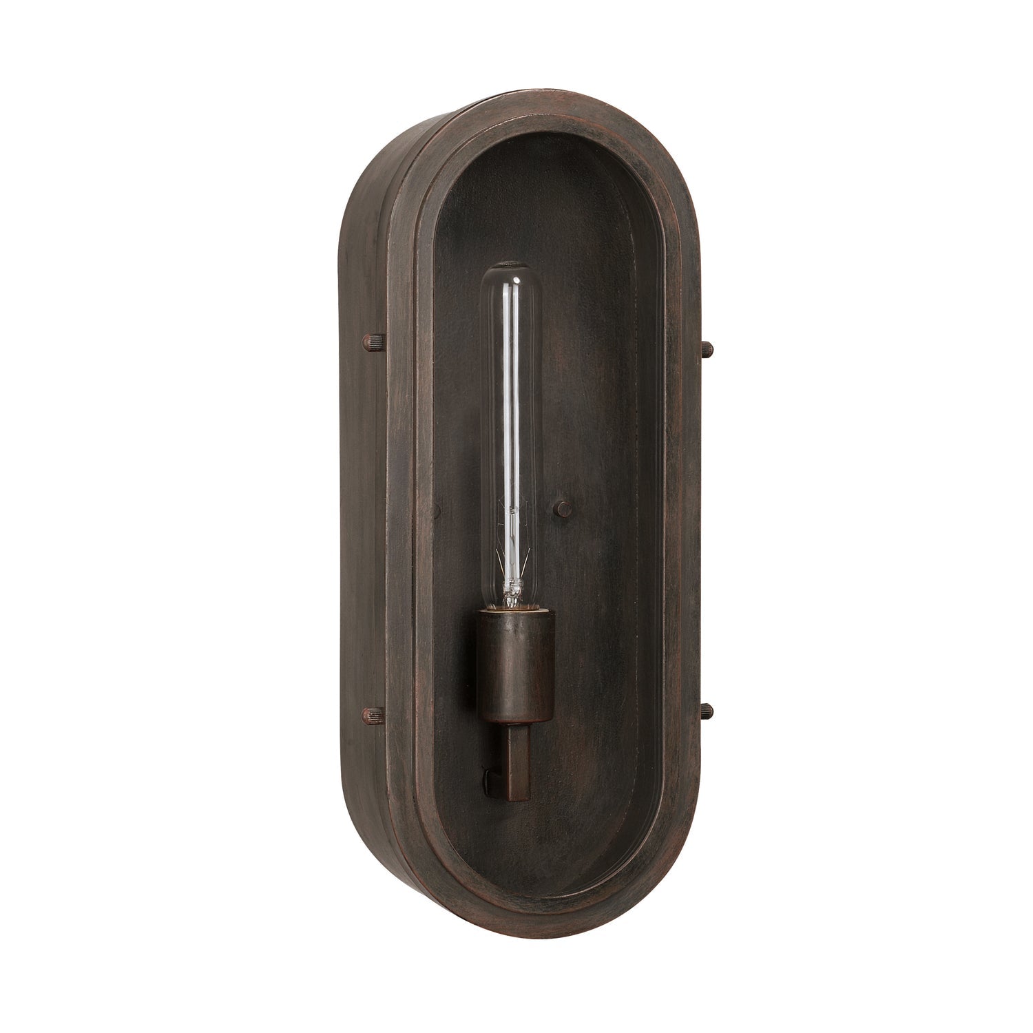 Capital Lighting One Light Wall Sconce - Modern Wall Mounted Light Fixture for Bedroom, Living Room & Hallway | Indoor Lighting Decor