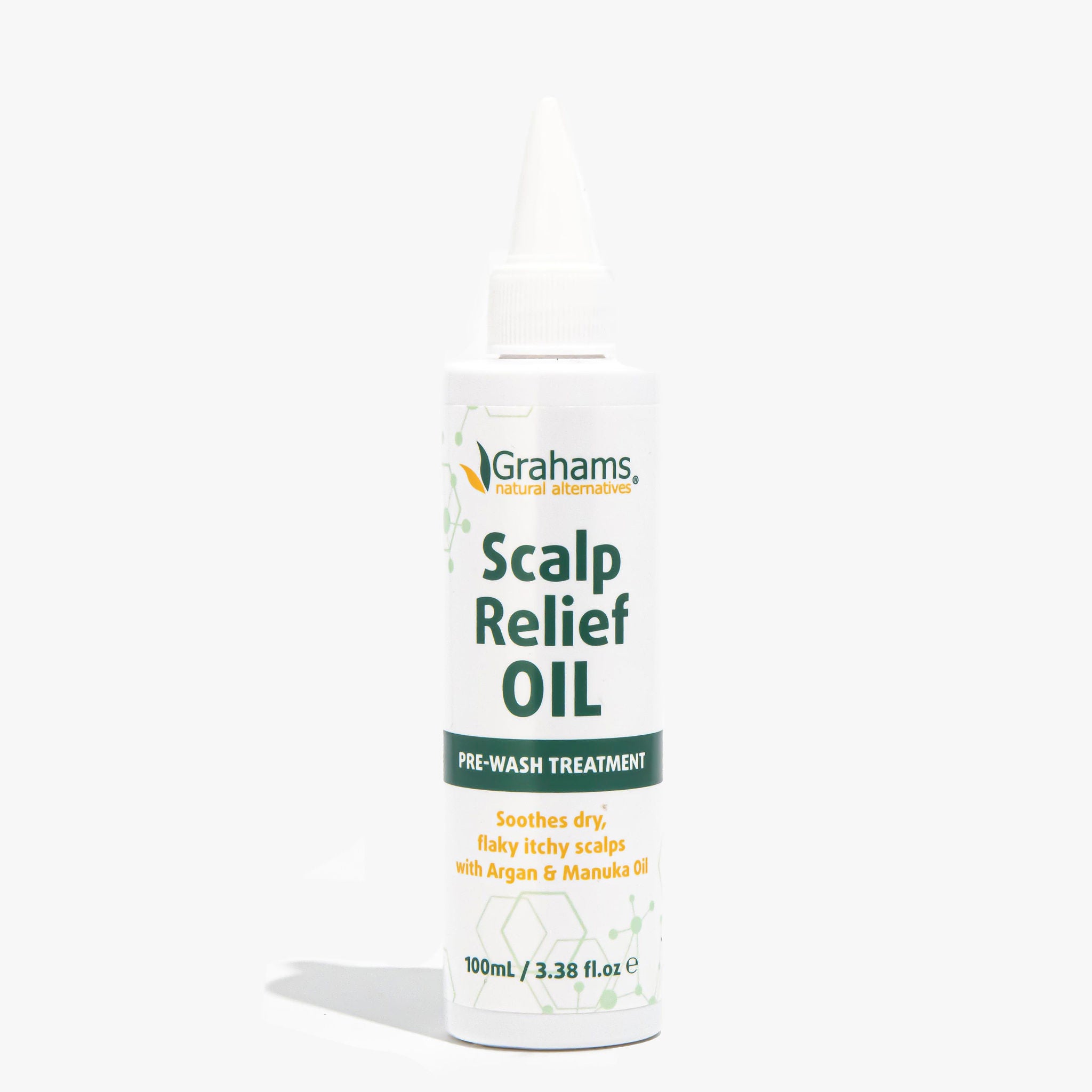 Natural Scalp Relief Oil for Dry Itchy Scalp - Soothes Irritation & Promotes Hair Growth - Perfect for Daily Scalp Care & Massage