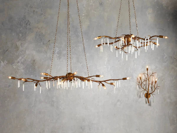 Jada 15-Light Modern Crystal Chandelier - Elegant Dining Room Lighting Fixture for Home Decor | Perfect for Living Room, Bedroom & Entryway