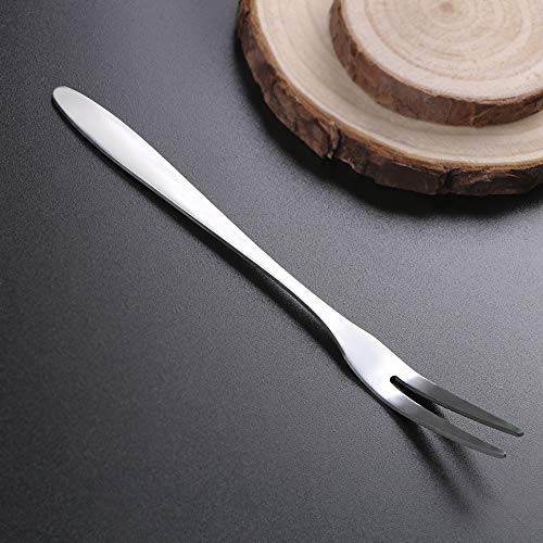 COMIART 24-Piece Stainless Steel Appetizer Forks Set - 5.1 Inch Mini Dessert Forks for Salad, Fruit, Cocktails, Cheese Tasting - Perfect for Parties, Weddings, Catering & Home Entertaining