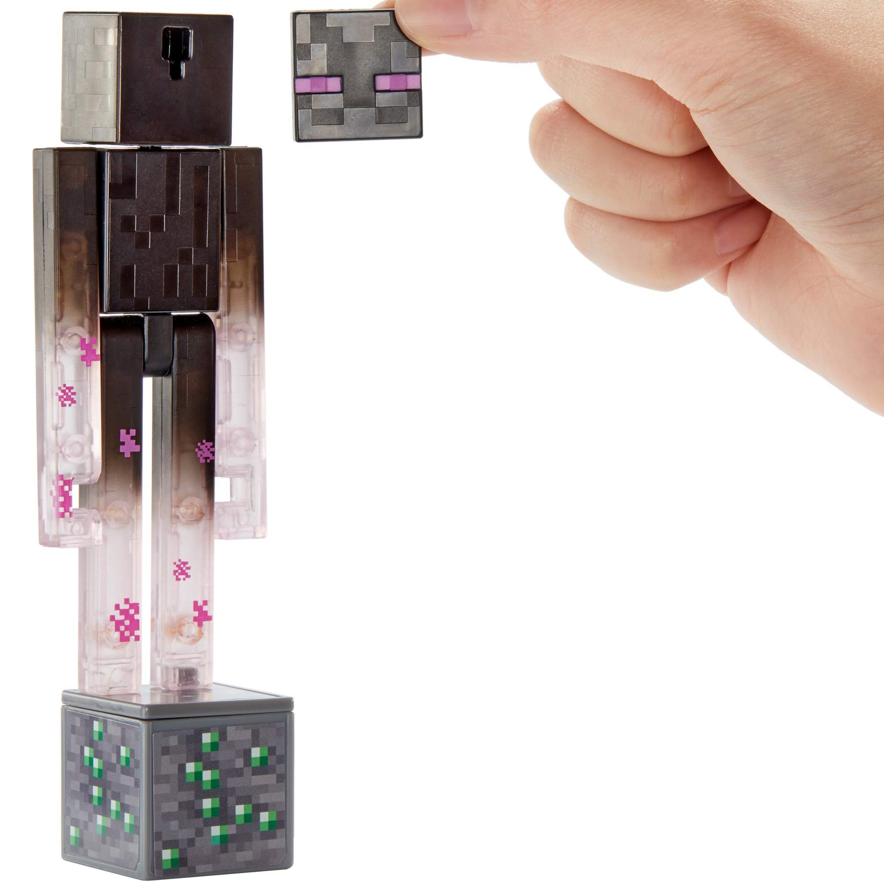 Minecraft Teleporting Enderman Action Figure - Collectible Toy for Kids & Fans - Perfect for Play, Display & Gifts