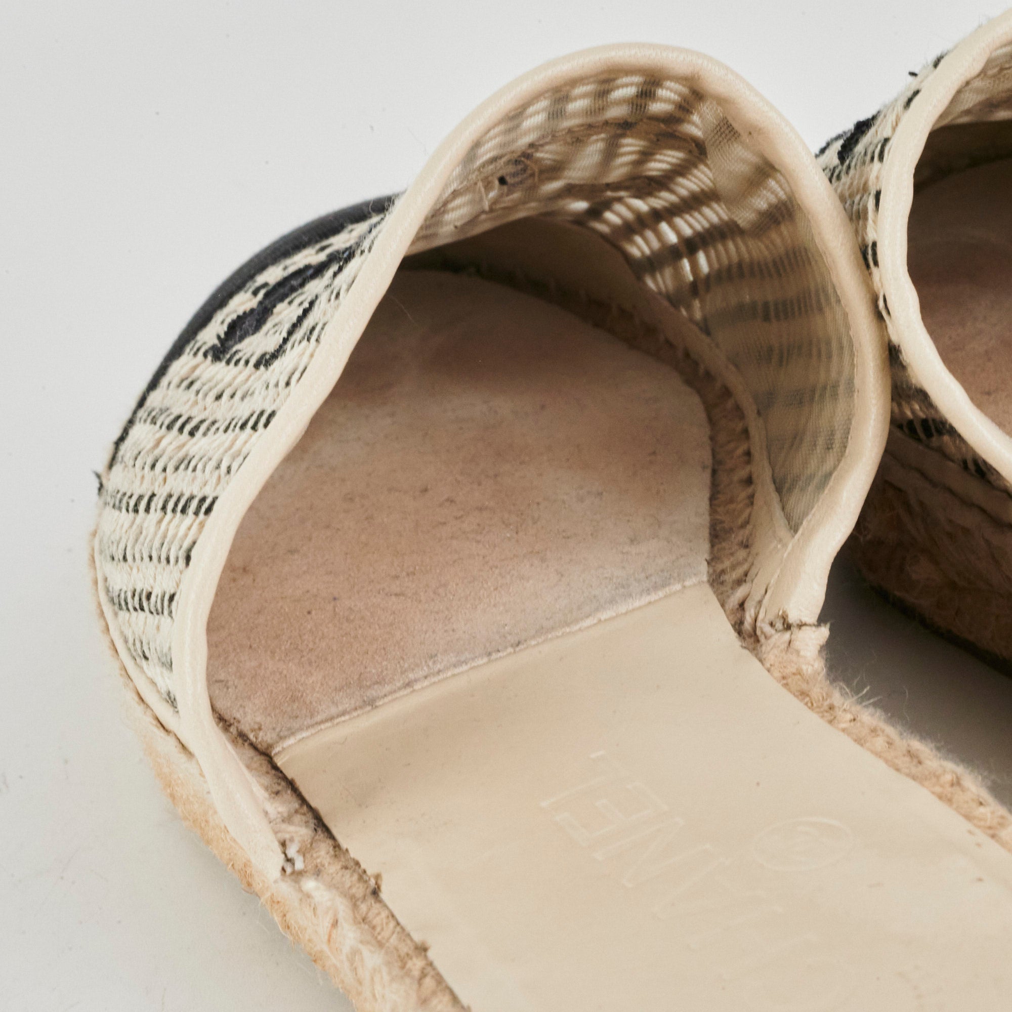 Chanel CC Logo Espadrille Flap Shoes Women's Size 37 - Perfect for Summer Outfits, Beach Vacations & Casual Chic Style