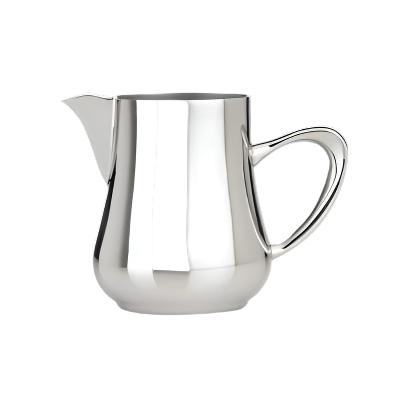 Premium Stainless Steel 9 Oz Creamer by Steelite Eminence - Perfect for Coffee, Tea & Milk Pouring in Restaurants, Cafes & Home Kitchens