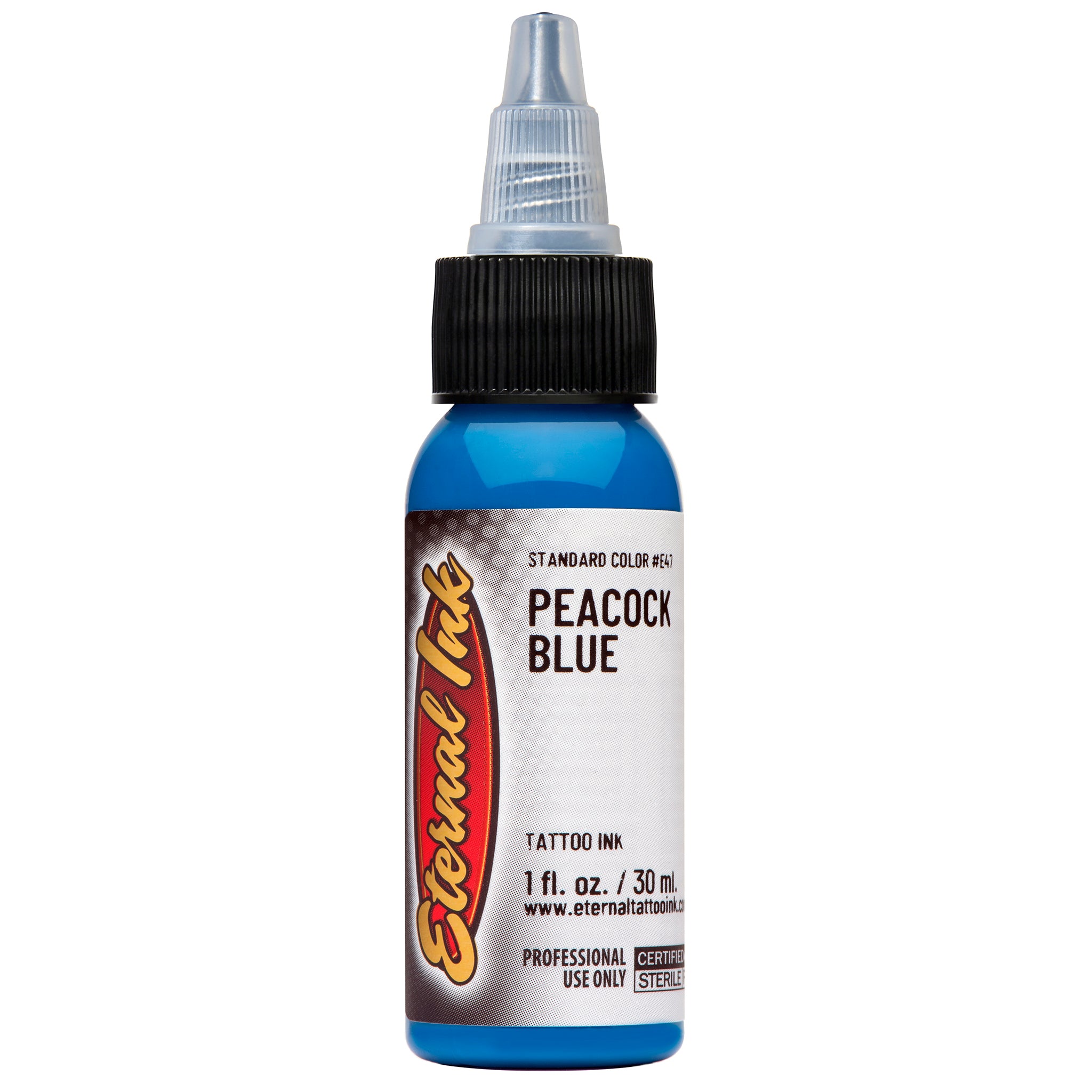 Eternal Peacock Blue Fountain Pen Ink - Premium Waterproof Calligraphy Ink for Dip Pens, Fountain Pens & Art Projects - Perfect for Writing, Drawing & Creative Lettering