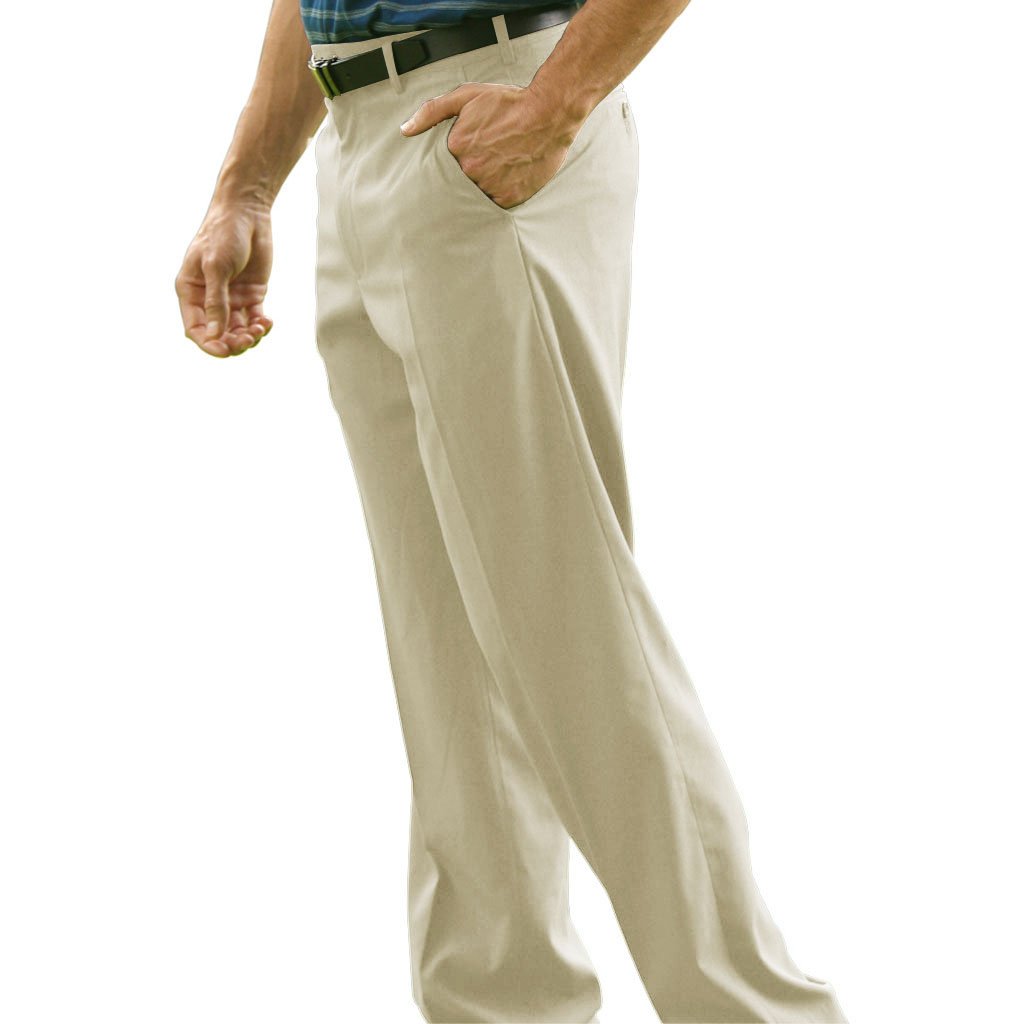 Monterey Club Men's Fairway Golf Pants #1819 - Comfortable Stretch Performance Trousers for Golfing & Casual Wear