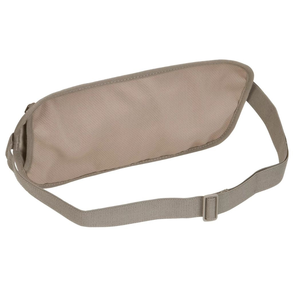 Eagle Creek RFID Blocker Money Belt DLX - Anti-Theft Travel Wallet for Passport & Cash (Tan) | Secure & Comfortable for International Travel, Hiking, and Daily Commute