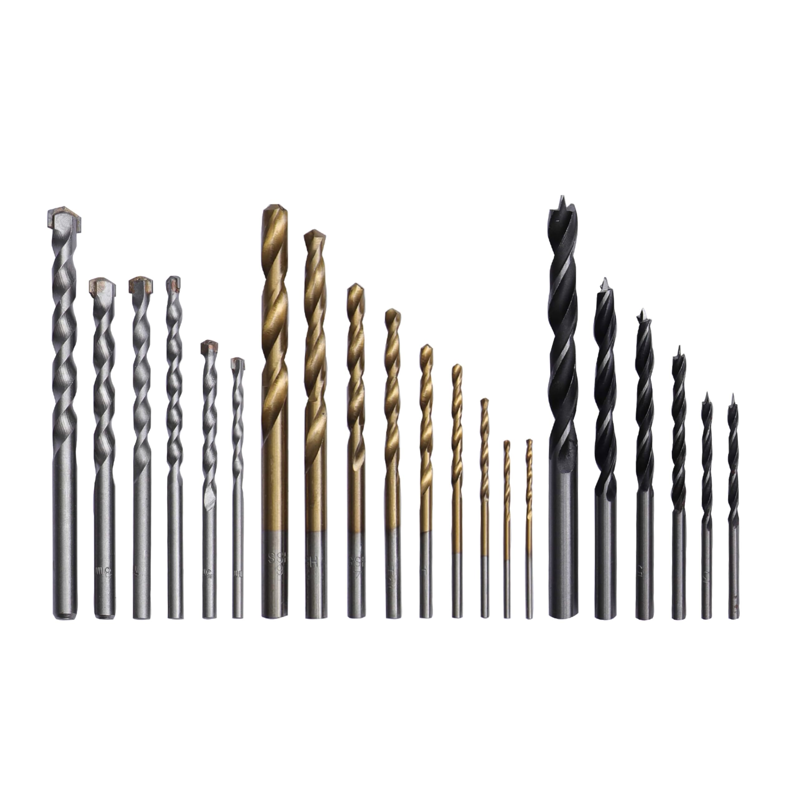 Black + Decker A7188 50-Piece Drill and Screwdriver Bit Set - Premium Steel Construction for Wood, Metal & Plastic - Perfect for DIY Projects, Home Repairs & Professional Use