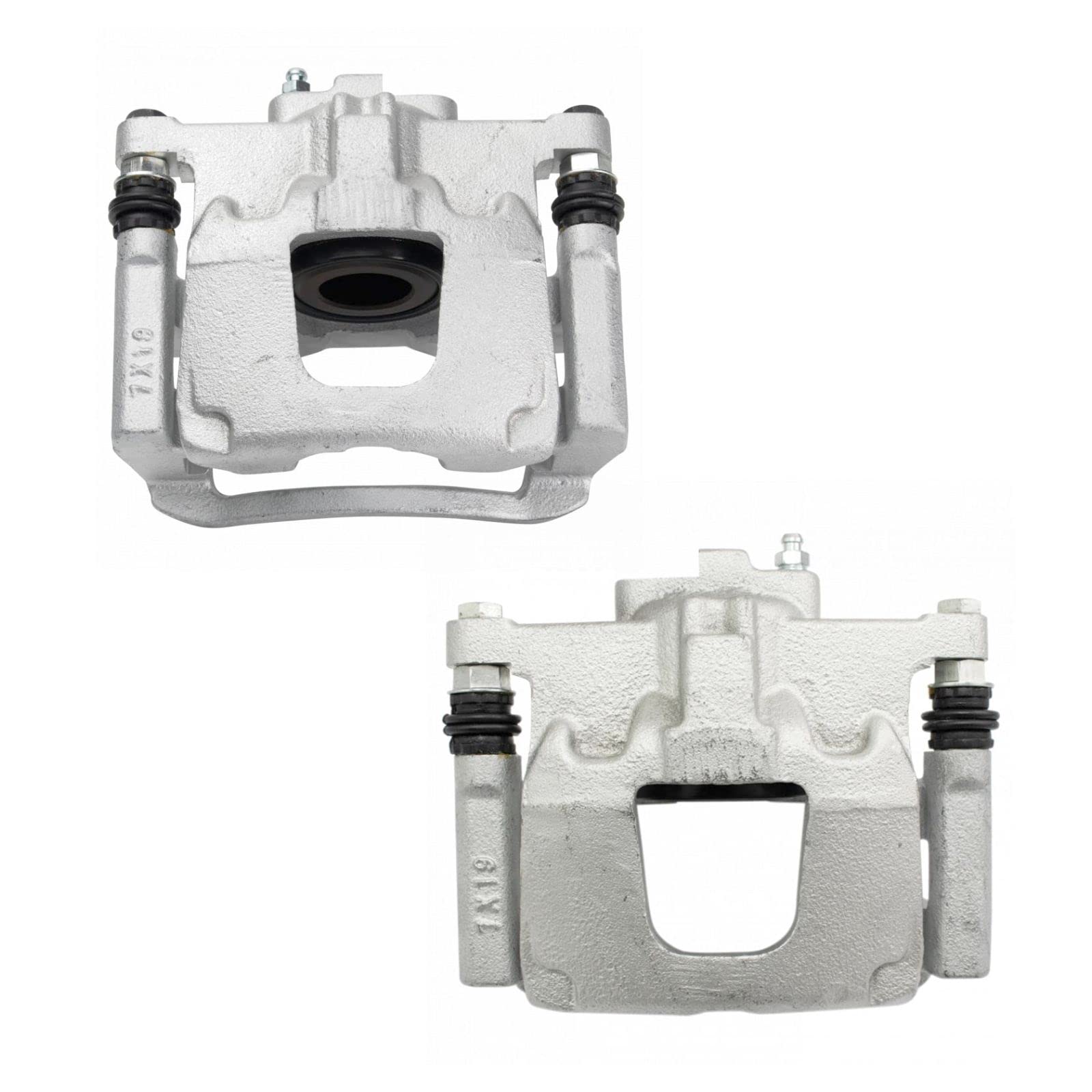 Rear Brake Caliper Set for 2007-2011 Dodge Nitro, 2008-2012 Jeep Liberty, 2007-2017 Wrangler & 2018 Wrangler JK - High Performance Brake System Replacement for Off-Roading & Daily Driving