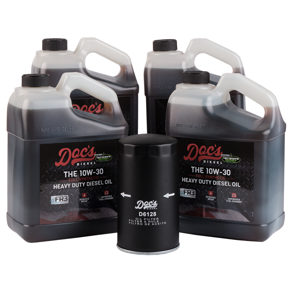 Doc's Diesel 6.7L Powerstroke Full Synthetic 10W-30 Motor Oil Change Kit for Ford Trucks (2011-2025) - Complete Engine Protection for Towing, Hauling & Daily Driving