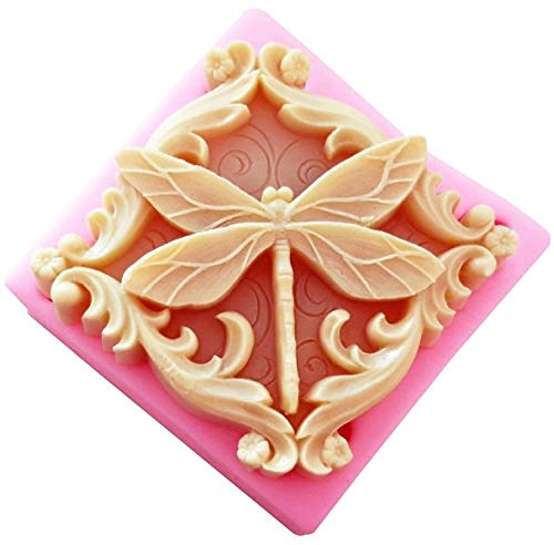 Premium Silicone Dragonfly Molds for Soap Making - Beautiful Insect-Shaped DIY Craft Molds for Handmade Soap, Candles, Resin Art - Perfect for Home Decor, Gift Making & Bath Essentials