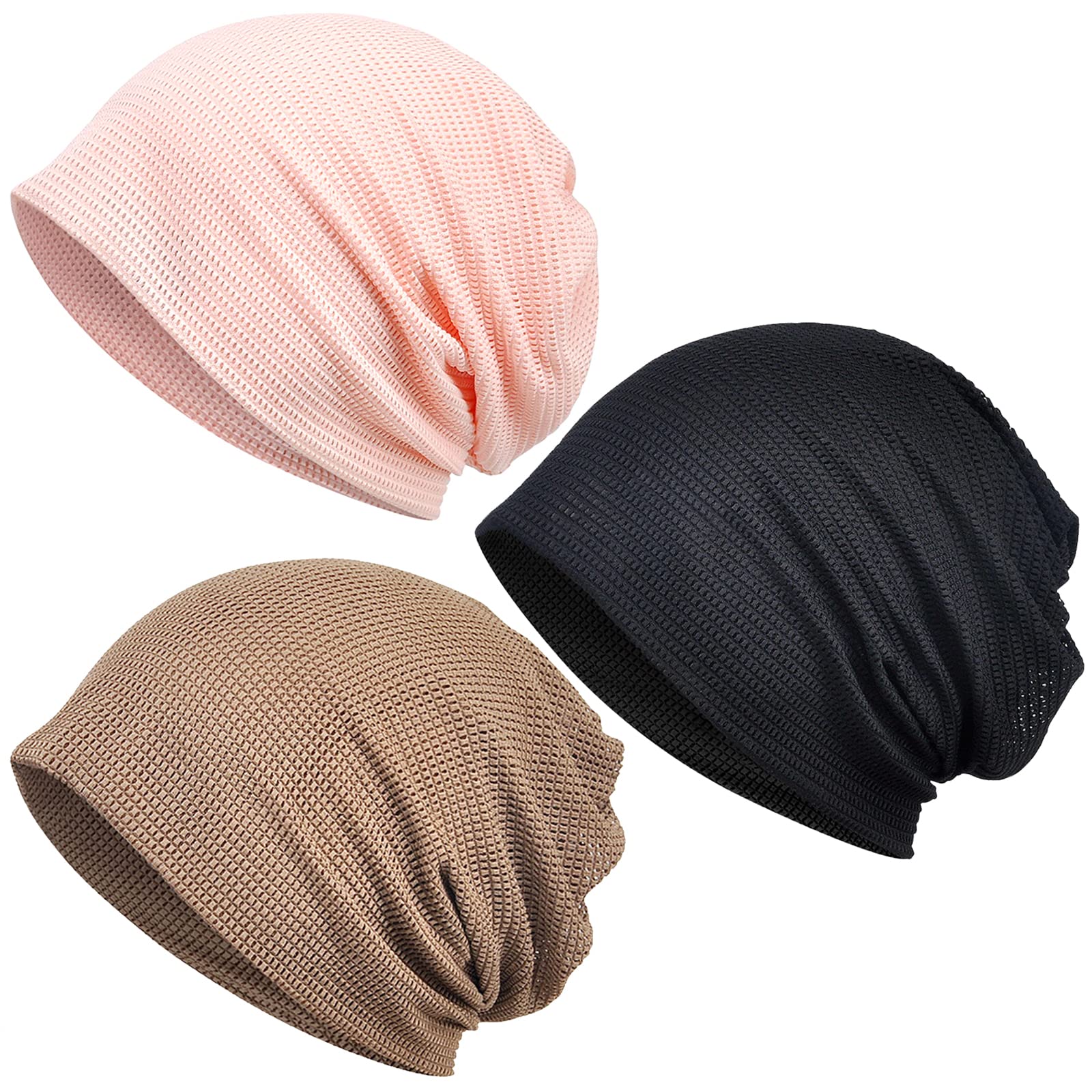 Jemis Soft Cotton Slouchy Stretch Skull Cap Beanie for Men & Women - Warm Winter Hat for Outdoor Activities, Running, Hiking & Casual Wear