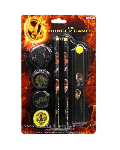 The Hunger Games Movie - Katniss and Peeta District 12 Stationery Set for Fans, Students, and Collectors - Perfect for School, Office, and Gift Giving