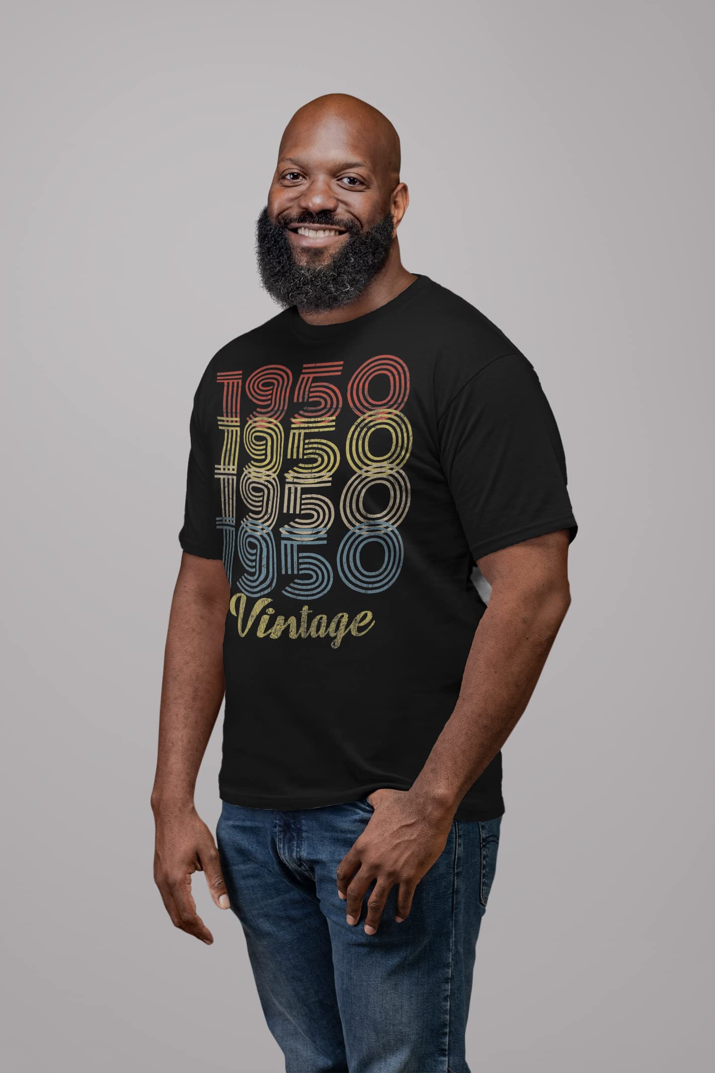 Vintage 1950 Retro 75th Birthday Gift for Men - Classic 75th Birthday T-Shirt - Perfect for Milestone Celebrations & Grandpa Gifts