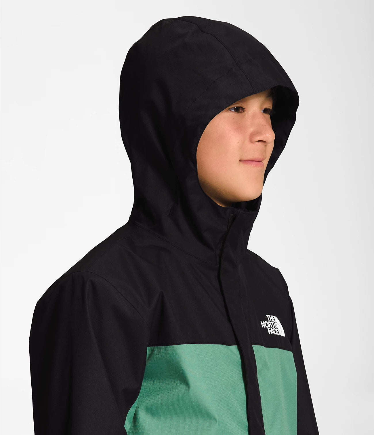 Antora Boys' Waterproof Rain Jacket - Lightweight & Breathable Outdoor Jacket for Kids - NF0A82ST - Perfect for Hiking, School & Play in Wet Weather